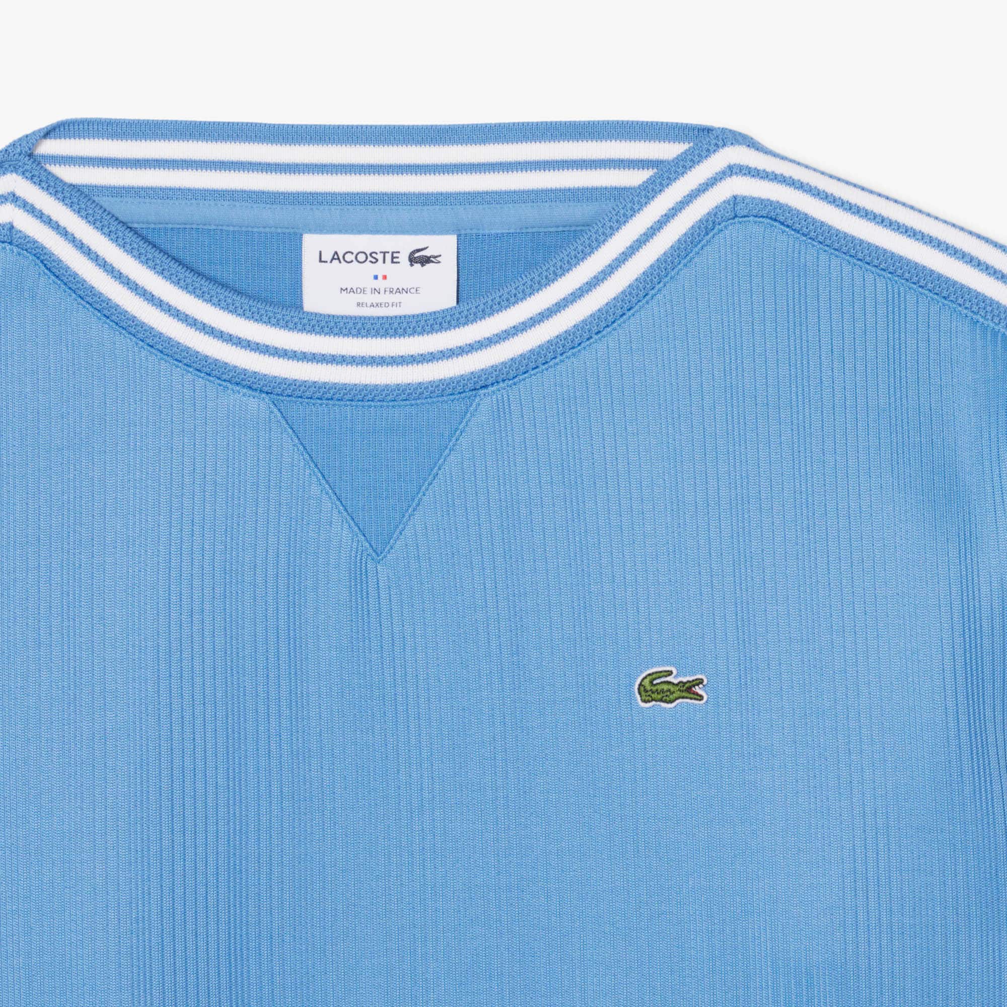 Made In France Boat Neck Sweatshirt - Blue / White
