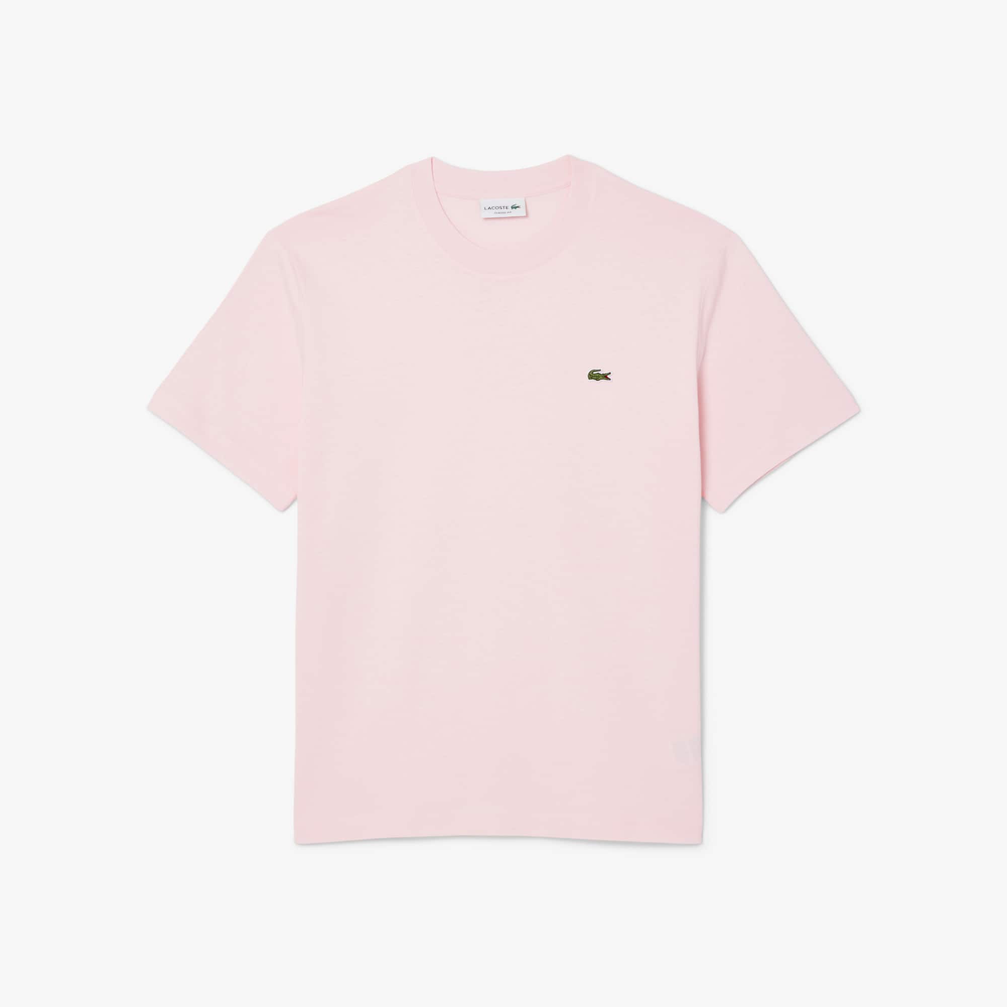 Men's Cotton T-Shirt - Light Pink