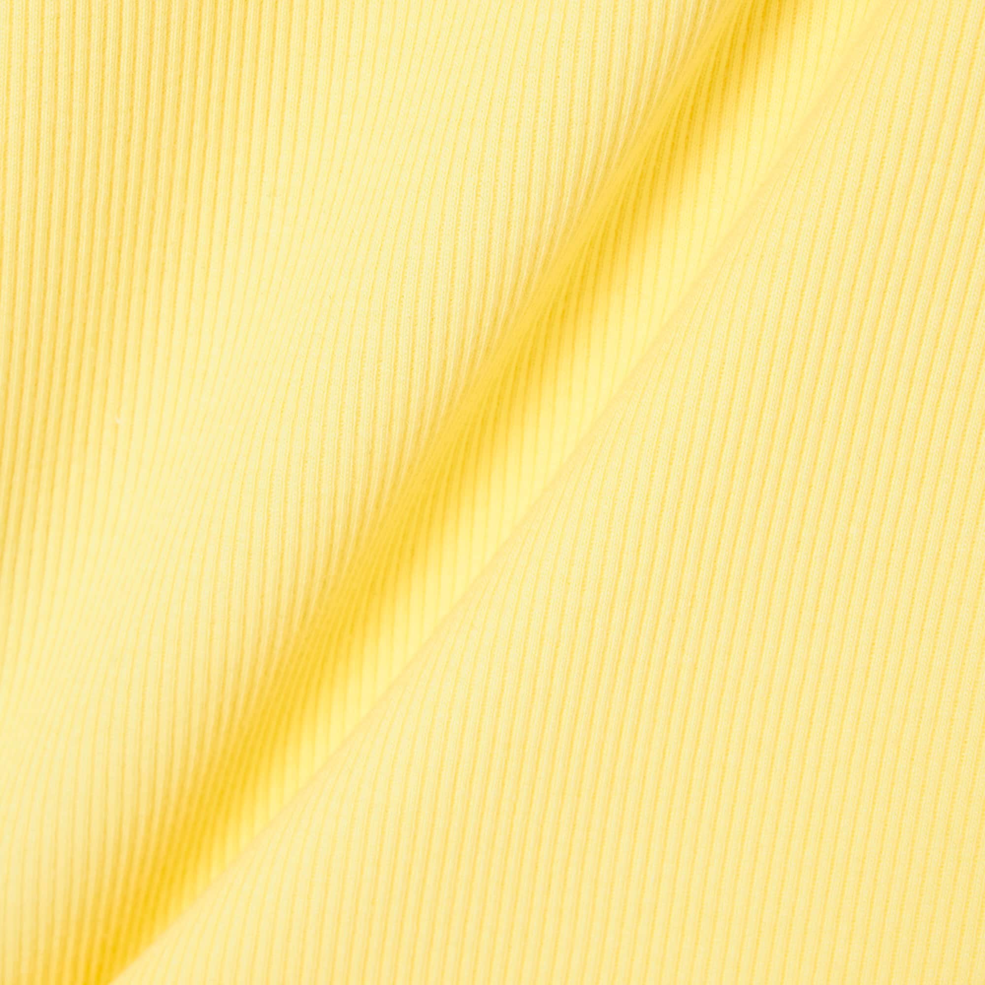 Women's Slim Fit Cotton Tank Top - Pastel yellow