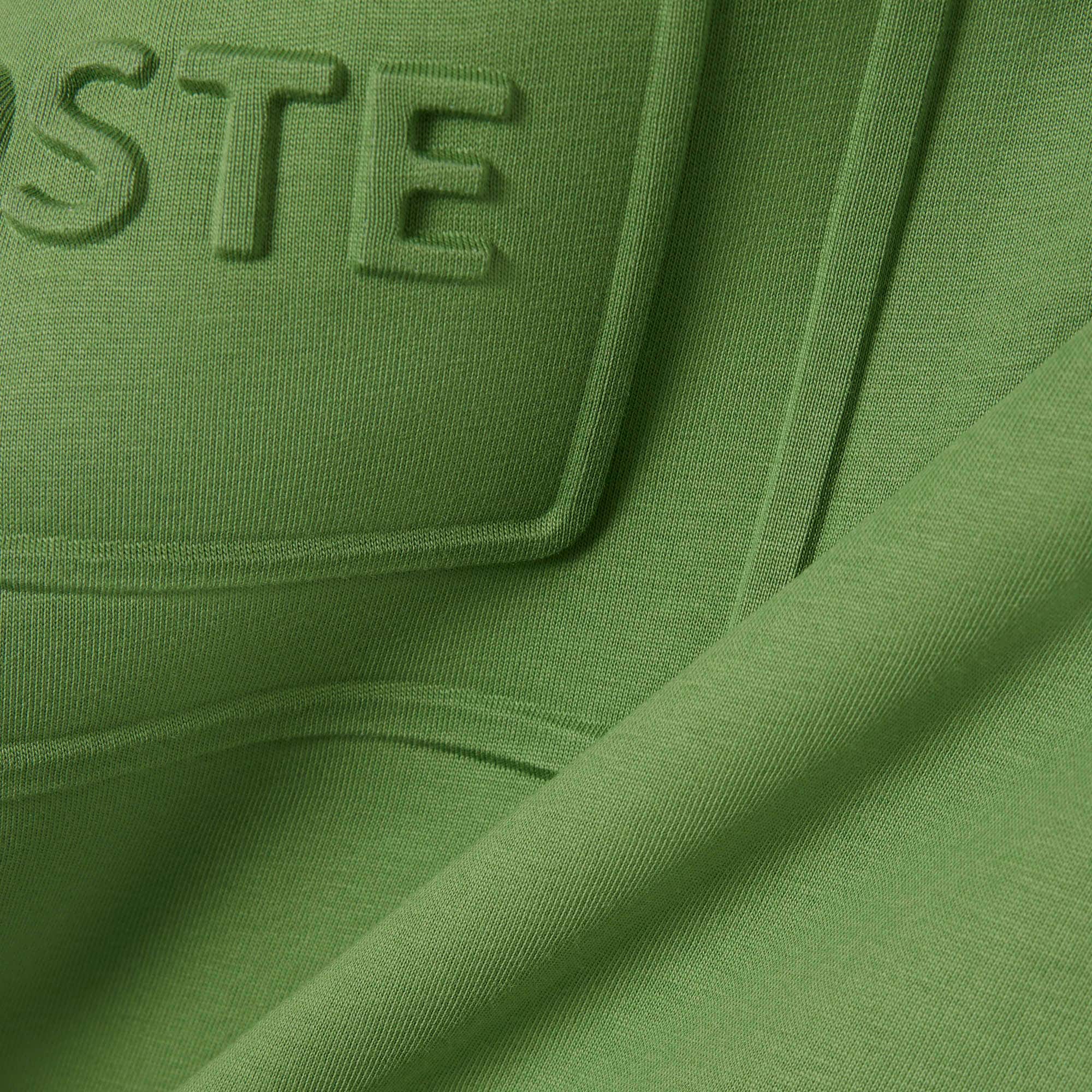 Embroidered Cotton T-Shirt - Green