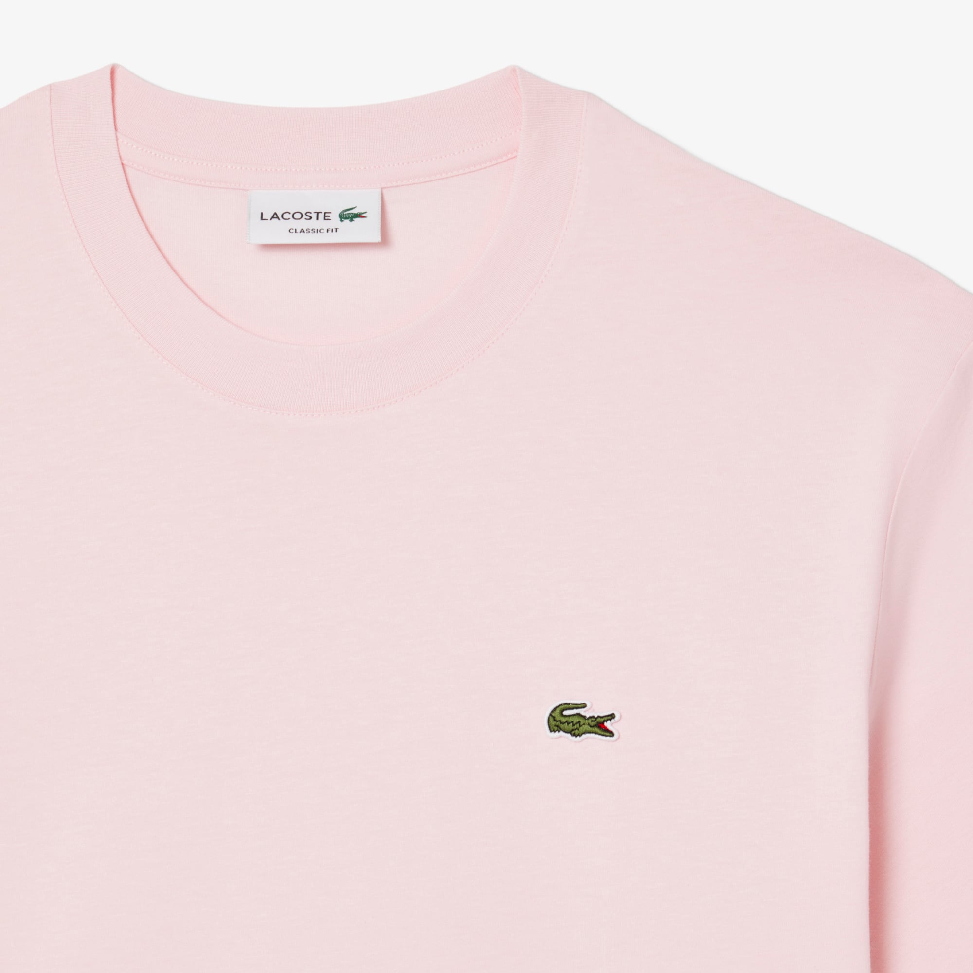 Men's Cotton T-Shirt - Light Pink