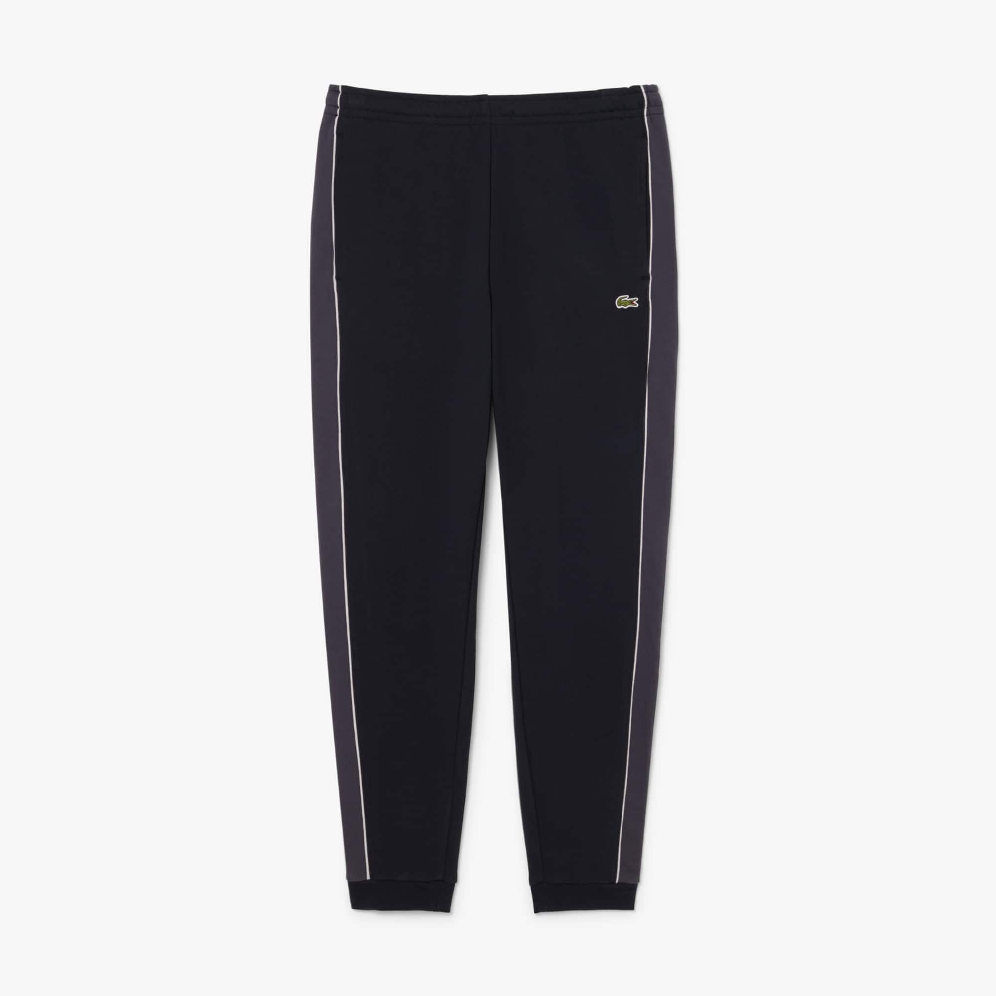 Tapered Leg Sweatpants - Noir / Gris Fonce
