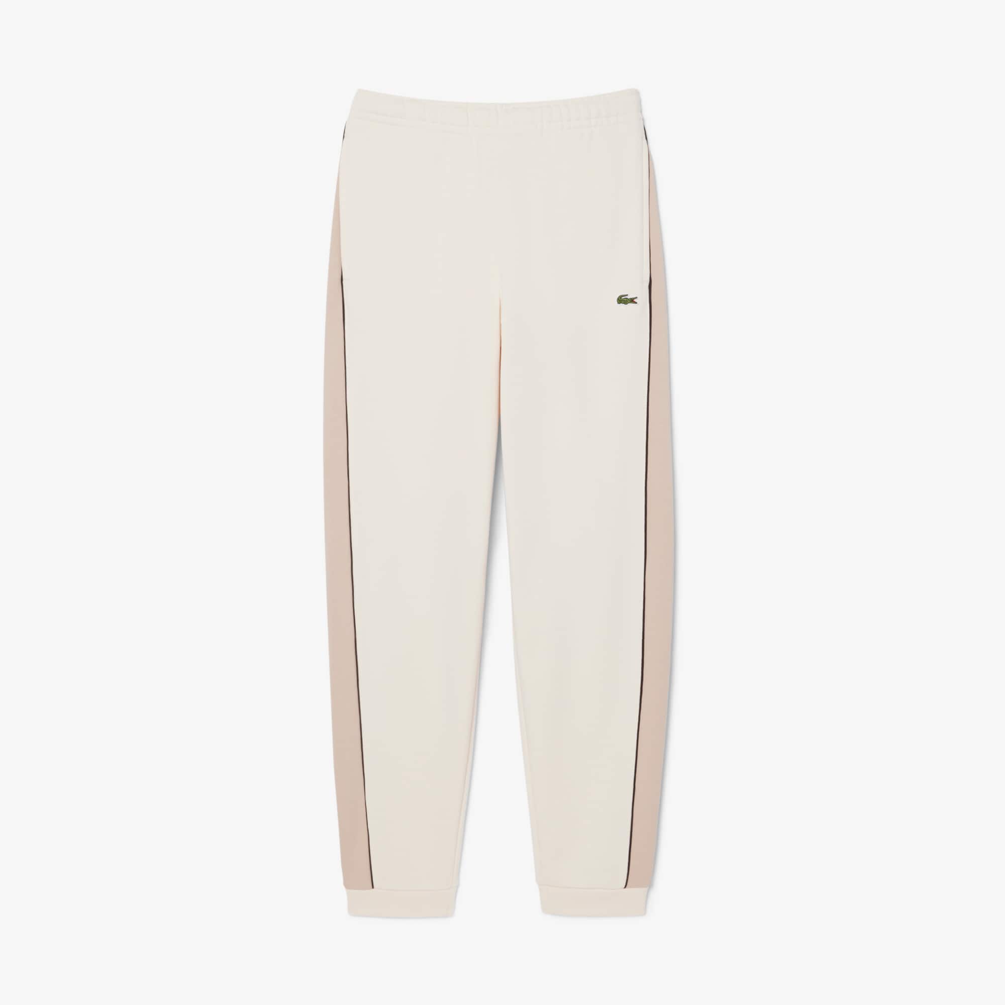Tapered Leg Sweatpants - Beige