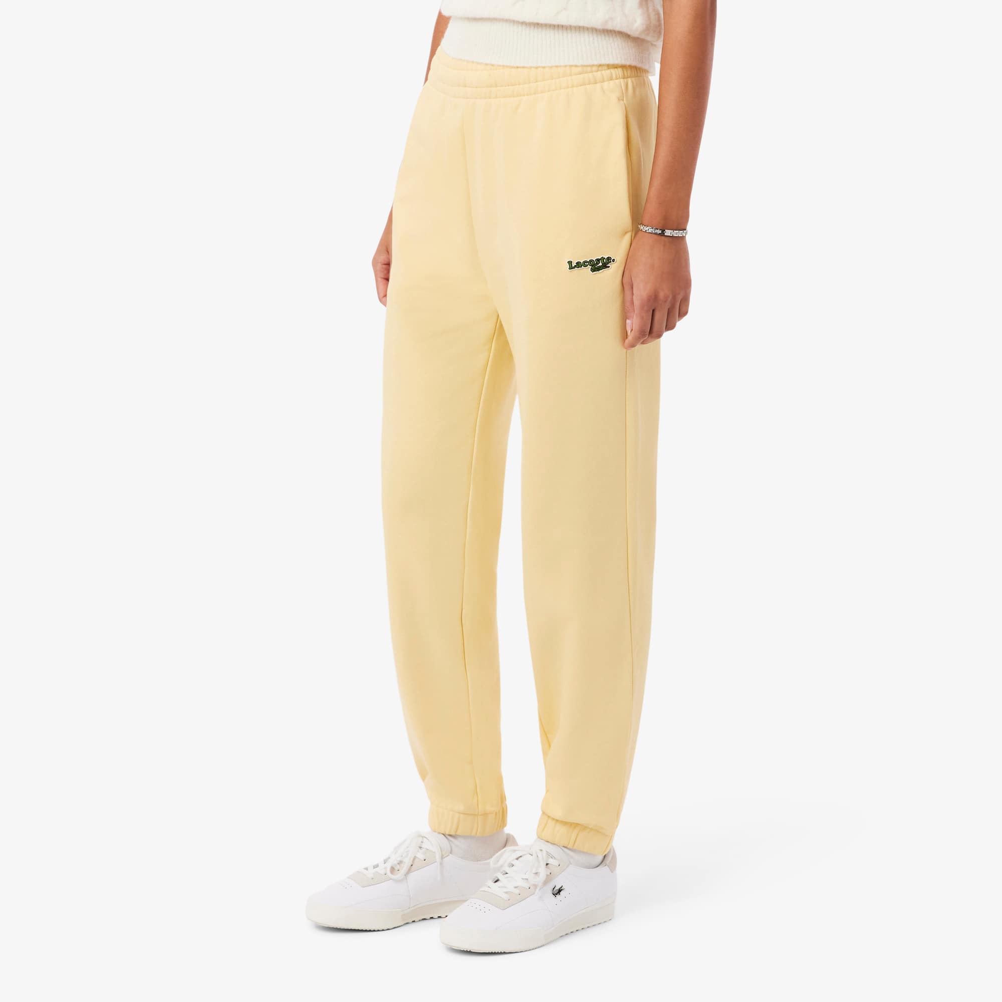 Women's Straight Fit Logo Sweatpants - Yellow