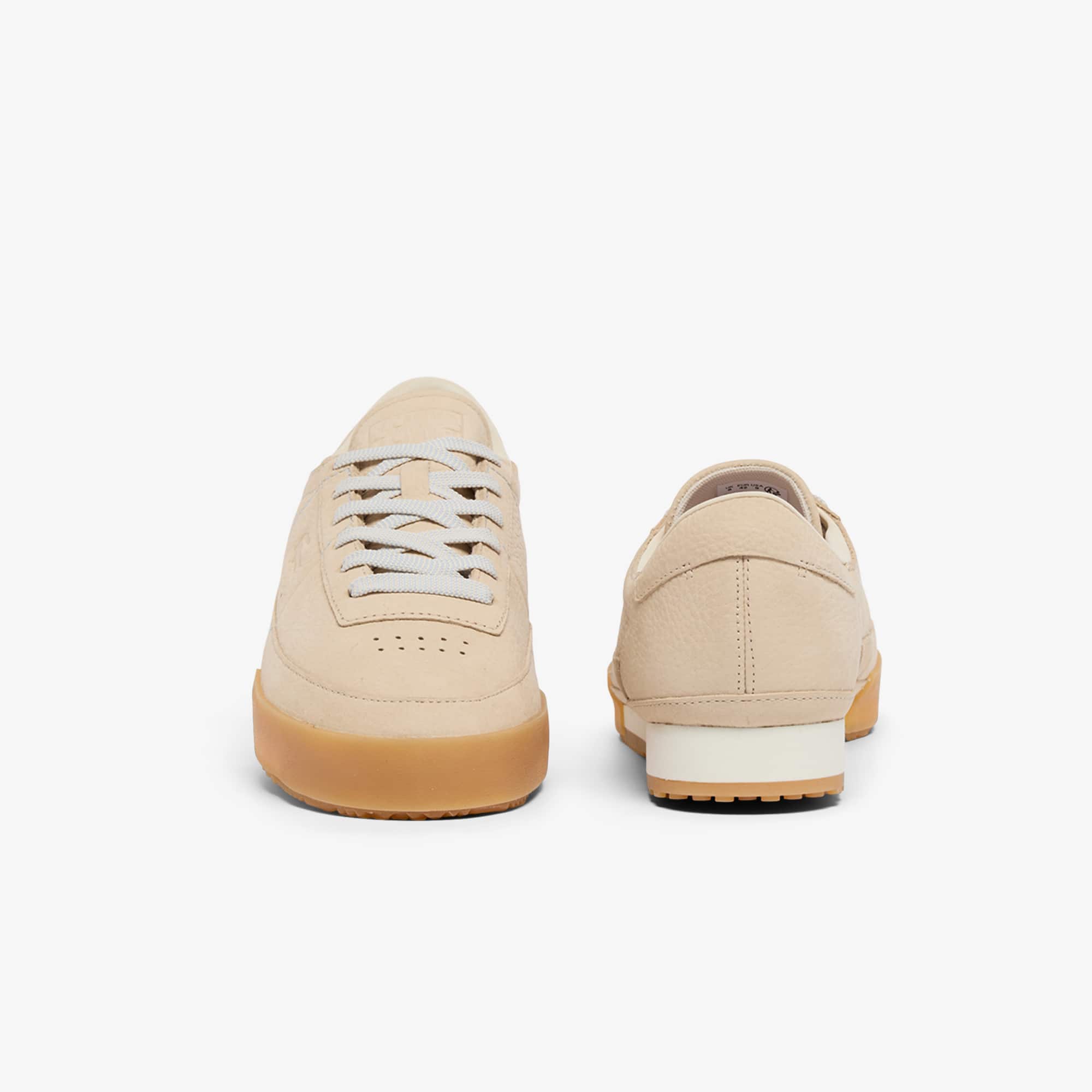 Men's Aura Leather Sneakers - OFF WHT/GUM