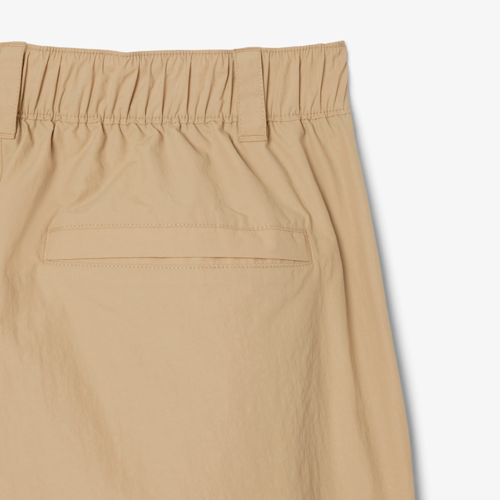 Men's Water-Repellent Wind Resistant Nylon Shorts - Beige