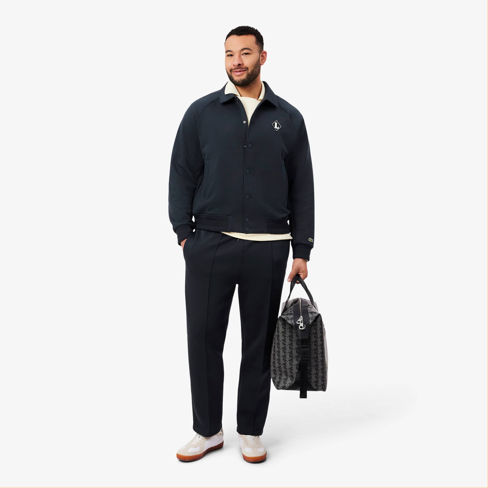 Made In France Retro Badge Jacket - Black