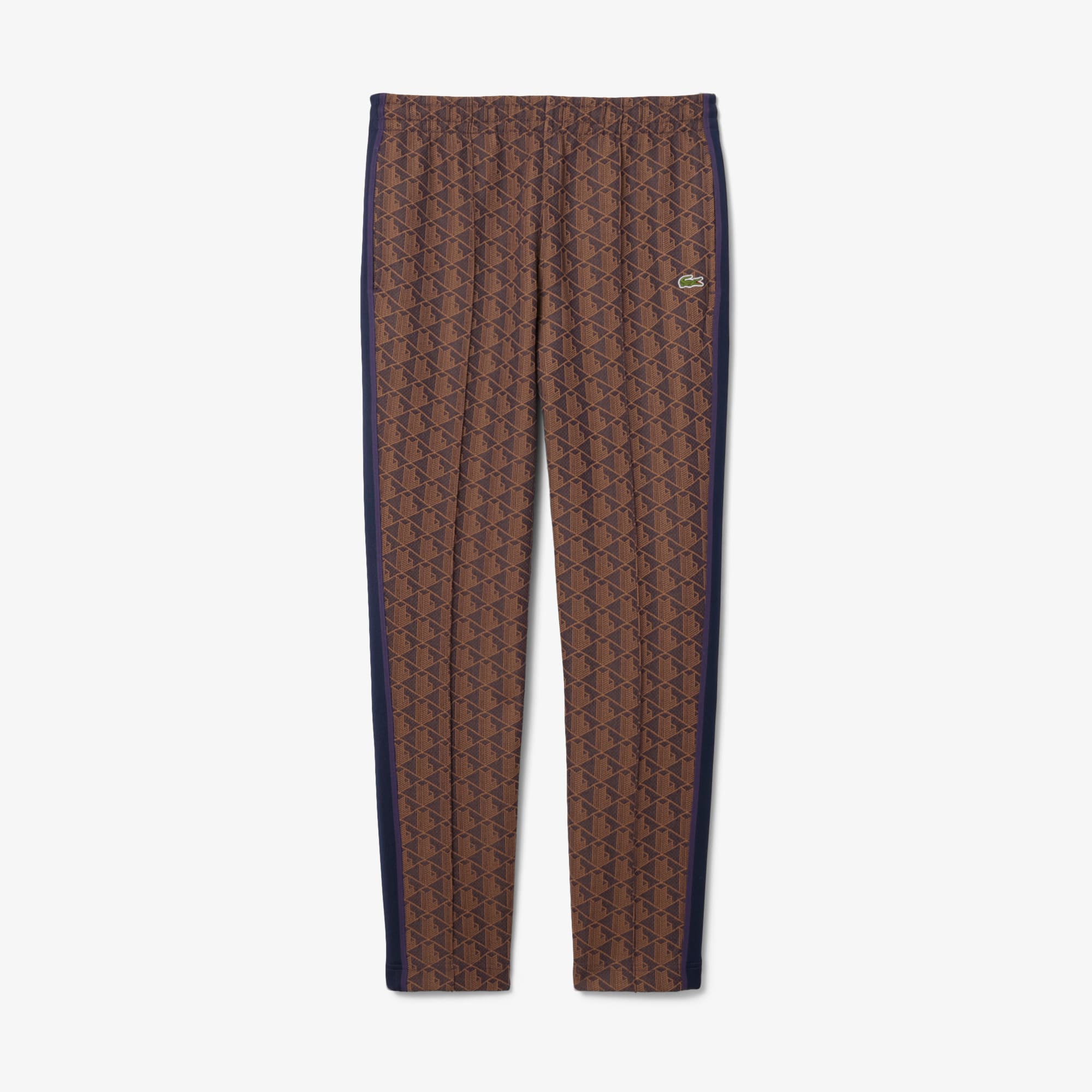 Men's Paris Monogram Sweatpants - Purple / Brown