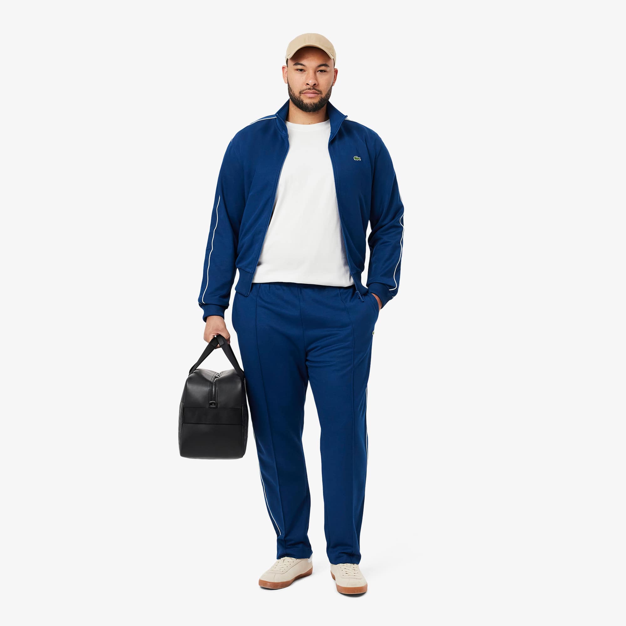 Men's Paris Piqué Sweatpants - Blue