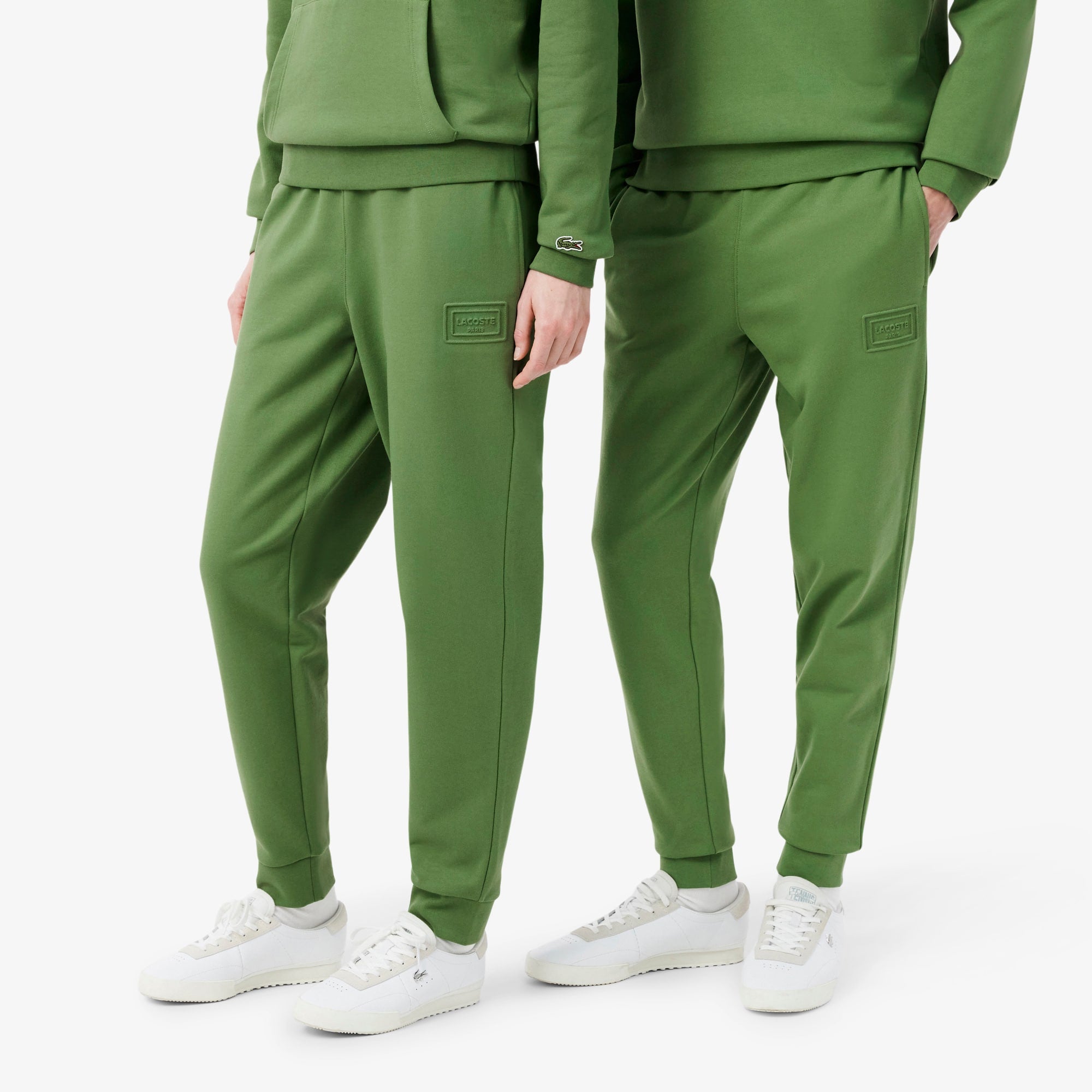 Embossed Branding Sweatpants - Green