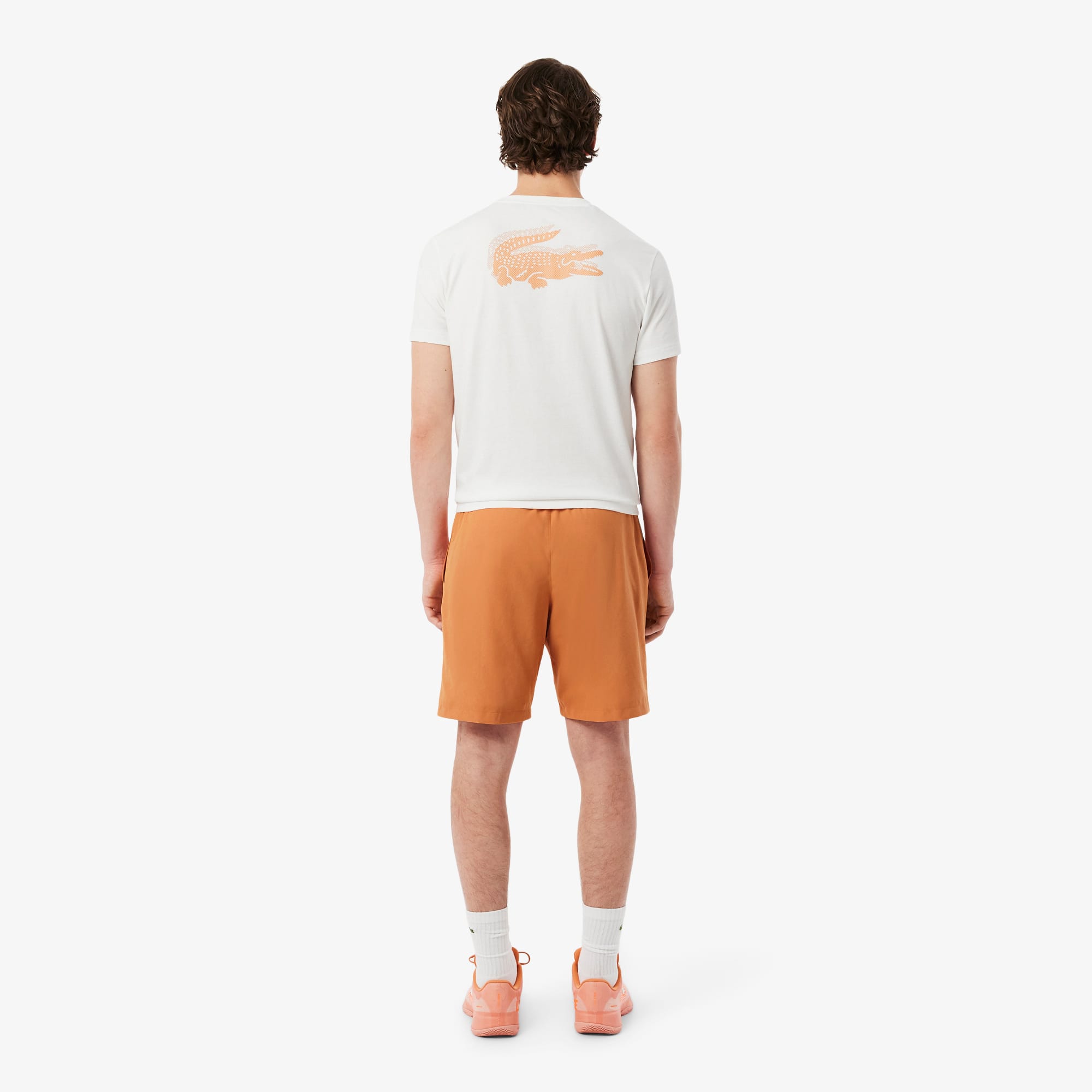 Men's Lightweight Tennis Shorts - Orange