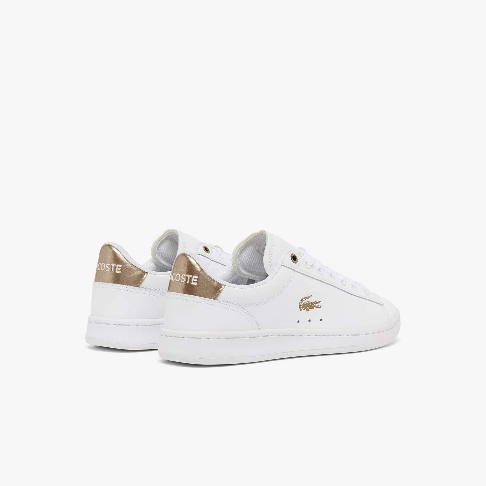 Women's Carnaby Set Leather Sneakers - WHT/BRZ