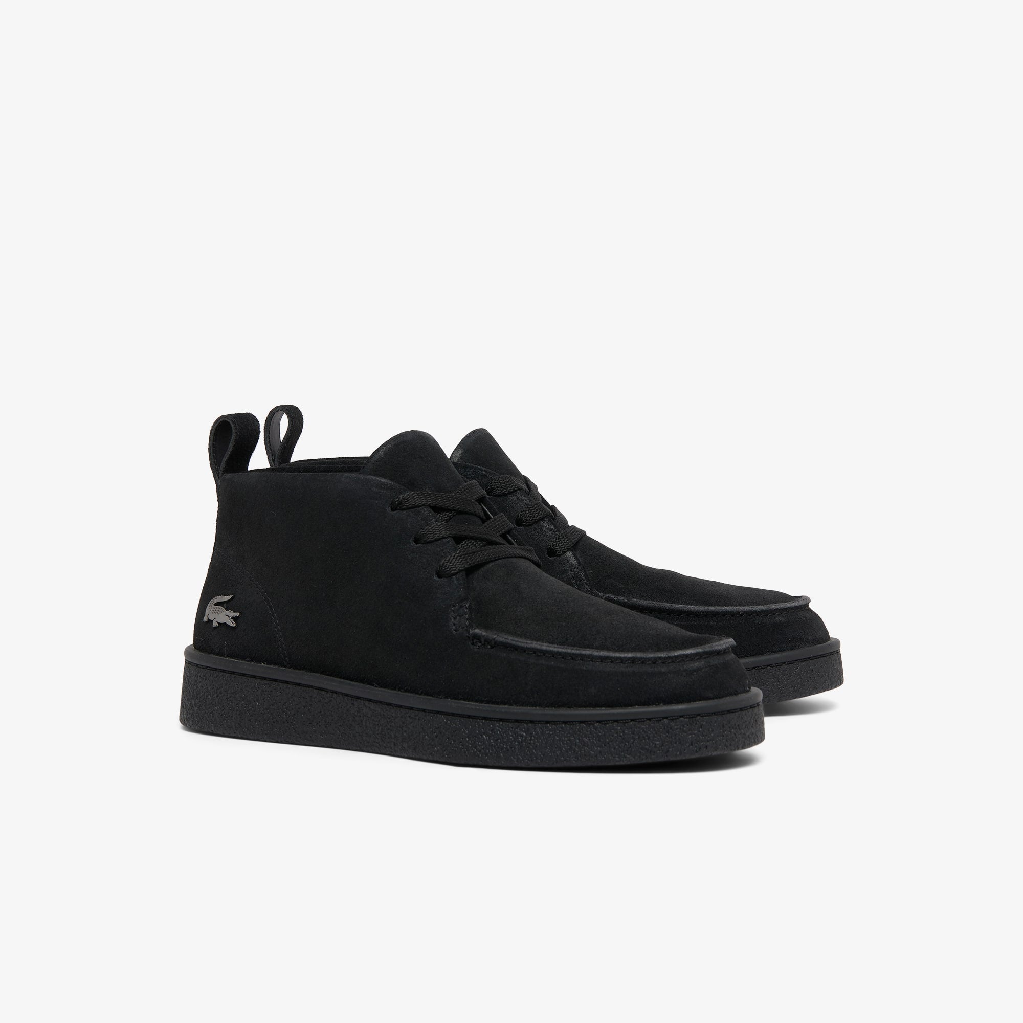 Men's Baseshot Chukka Suede Sneakers - BLK/BLK