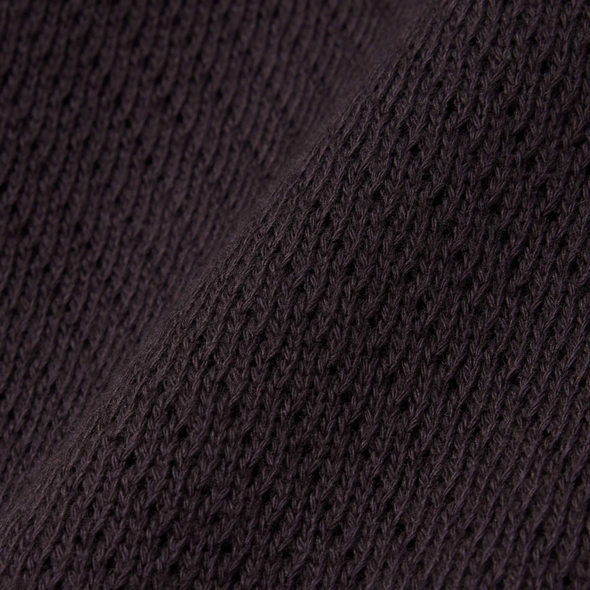 Regular Fit Lacy Cotton Polo - Brown