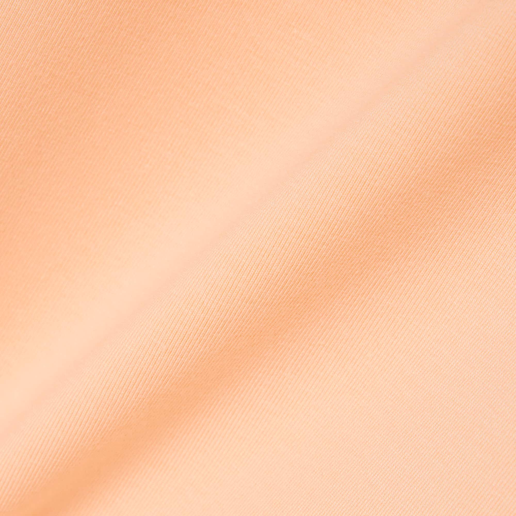 Women's Contrast Trim Jersey T-Shirt - Rose Pale / Blanc / Orange