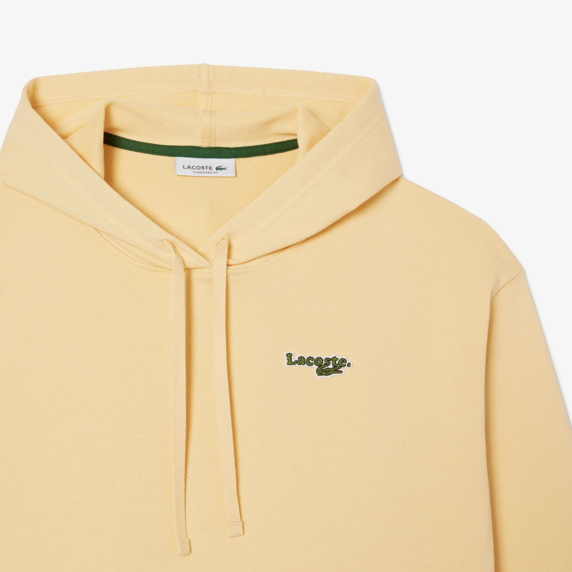 Women's Oversized Logo Hoodie - Yellow