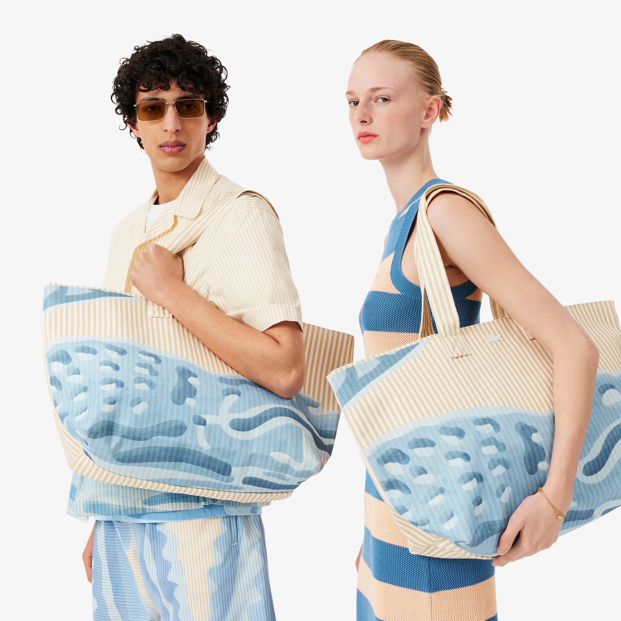 Anna XL Tote - BLANC NATUREL CLAIR