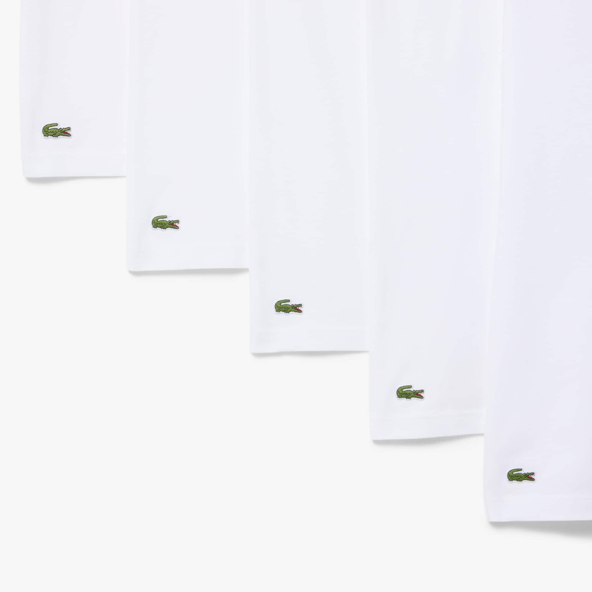 Men's 5-Pack Slim Fit Undershirts - White