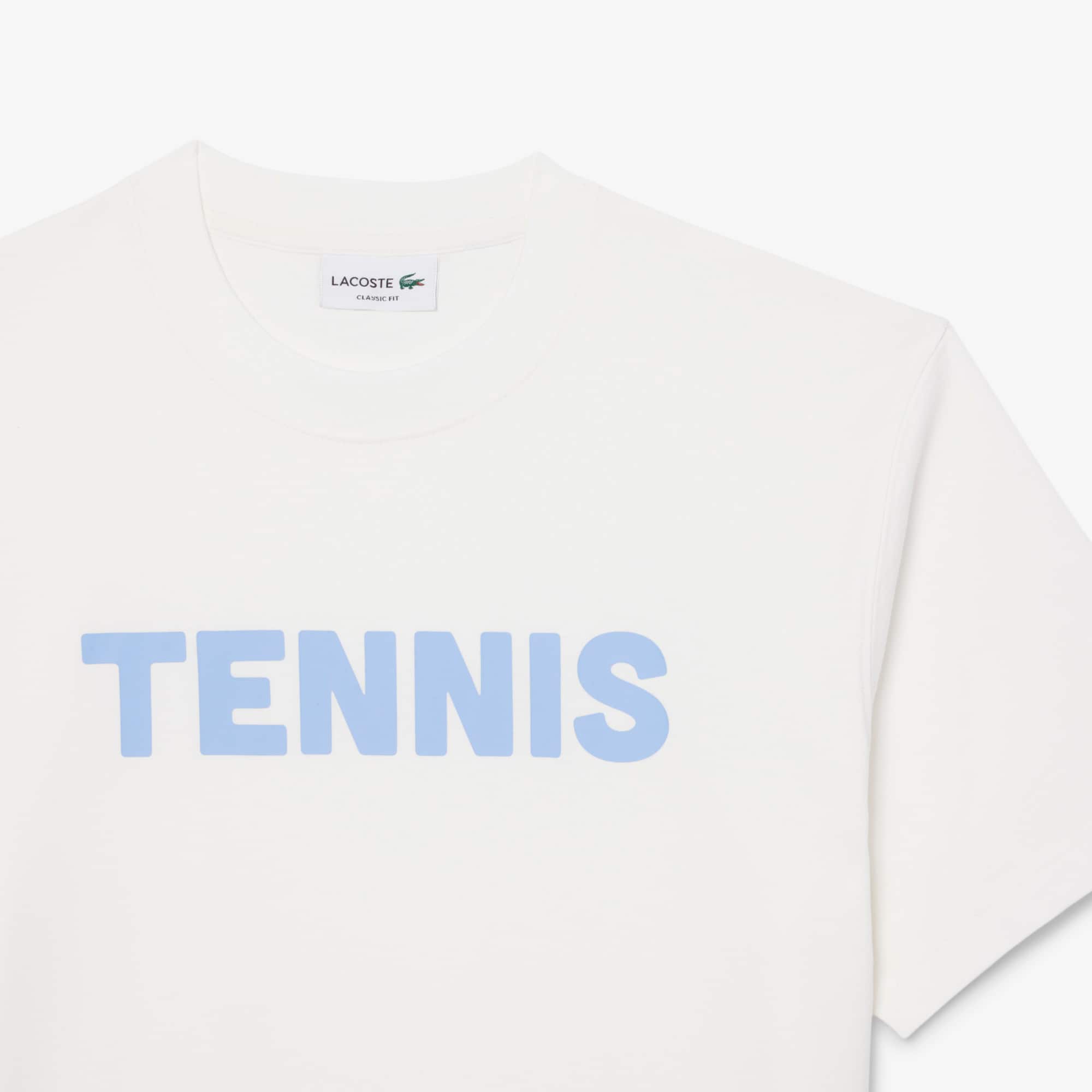 Printed Cotton T-Shirt - White