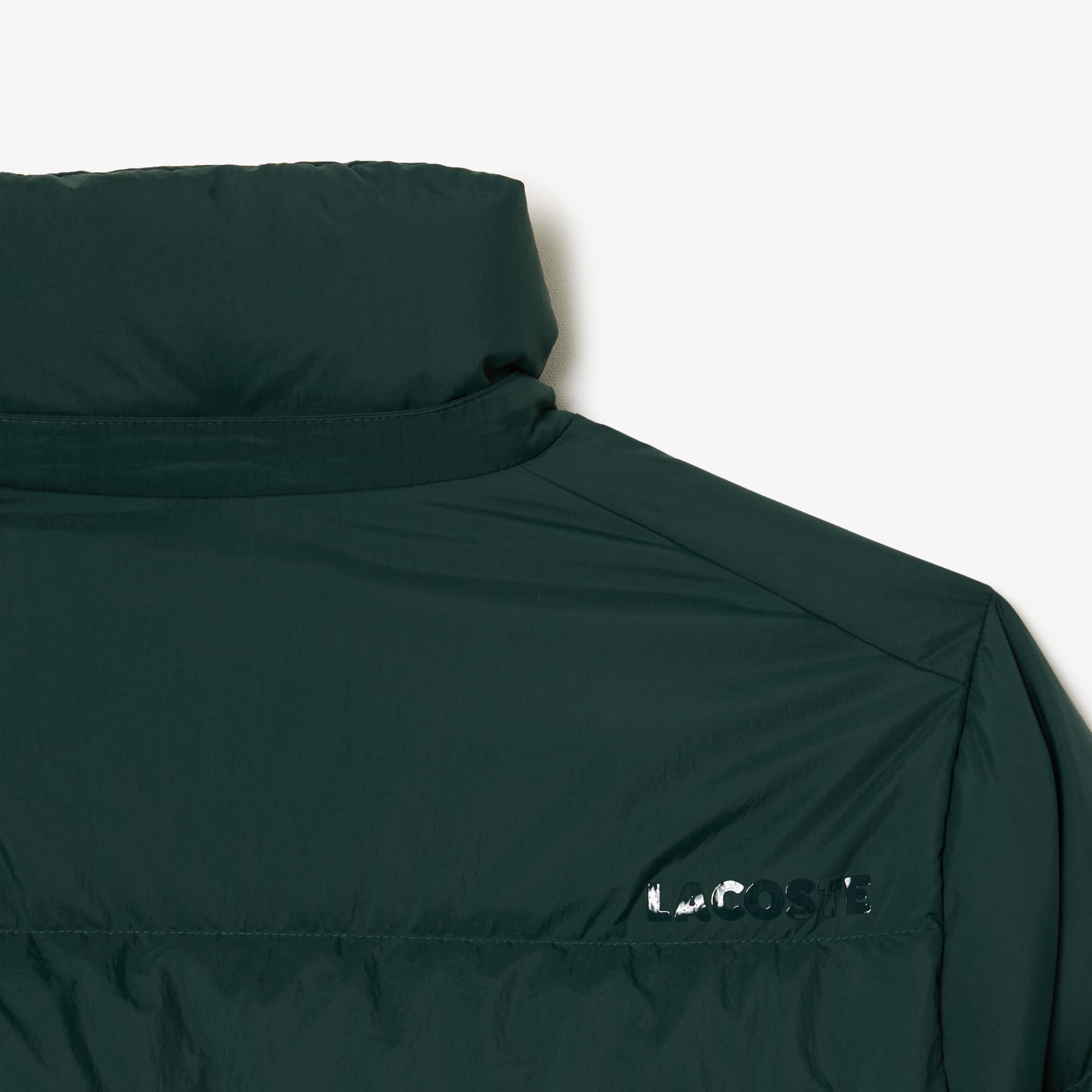 Women's Relaxed Fit Hooded Down Jacket - Forest green