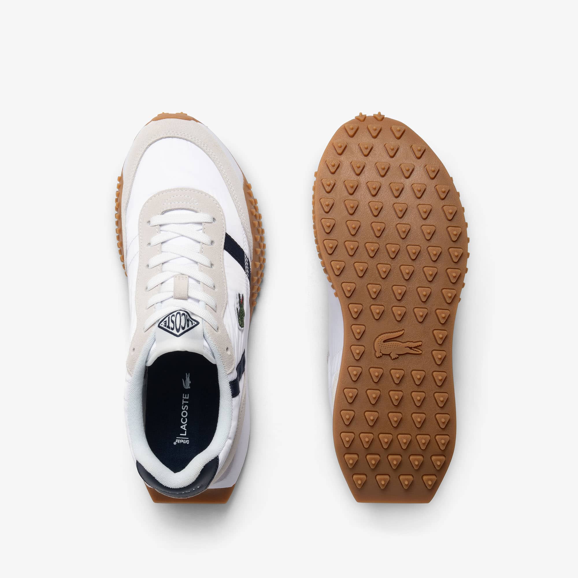 Men's L-Spin Evo Sneakers - WHITE / NAVY