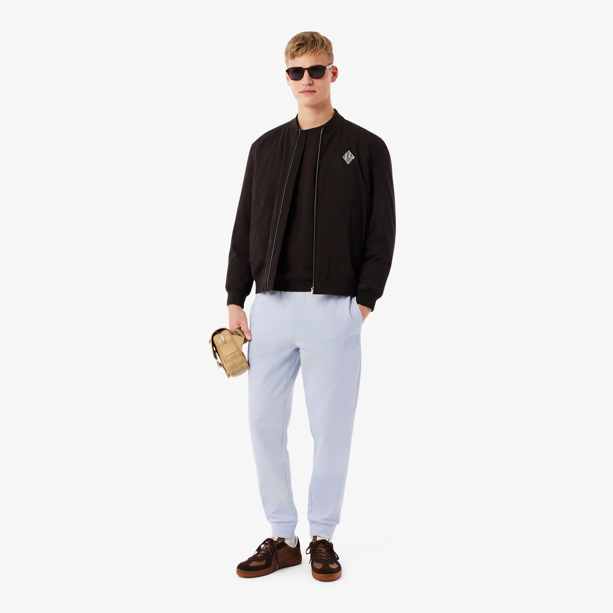 Embossed Branding Sweatpants - Phoenix blue