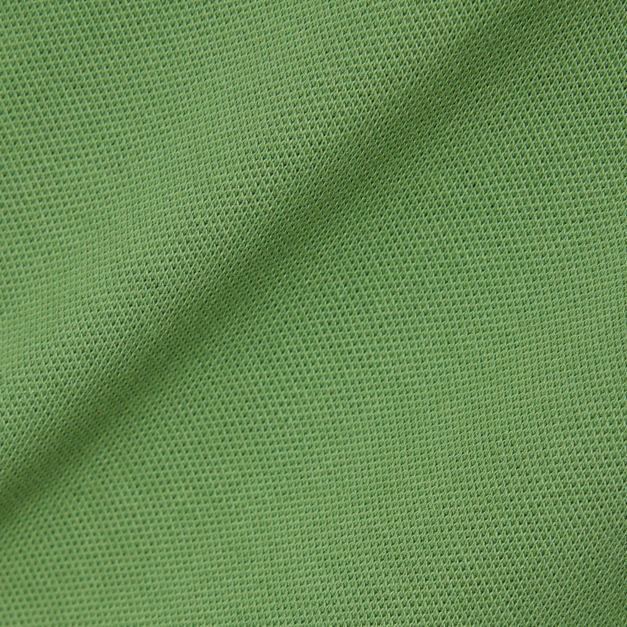 Men's Regular Fit Paris Stretch Piqué Polo - Green