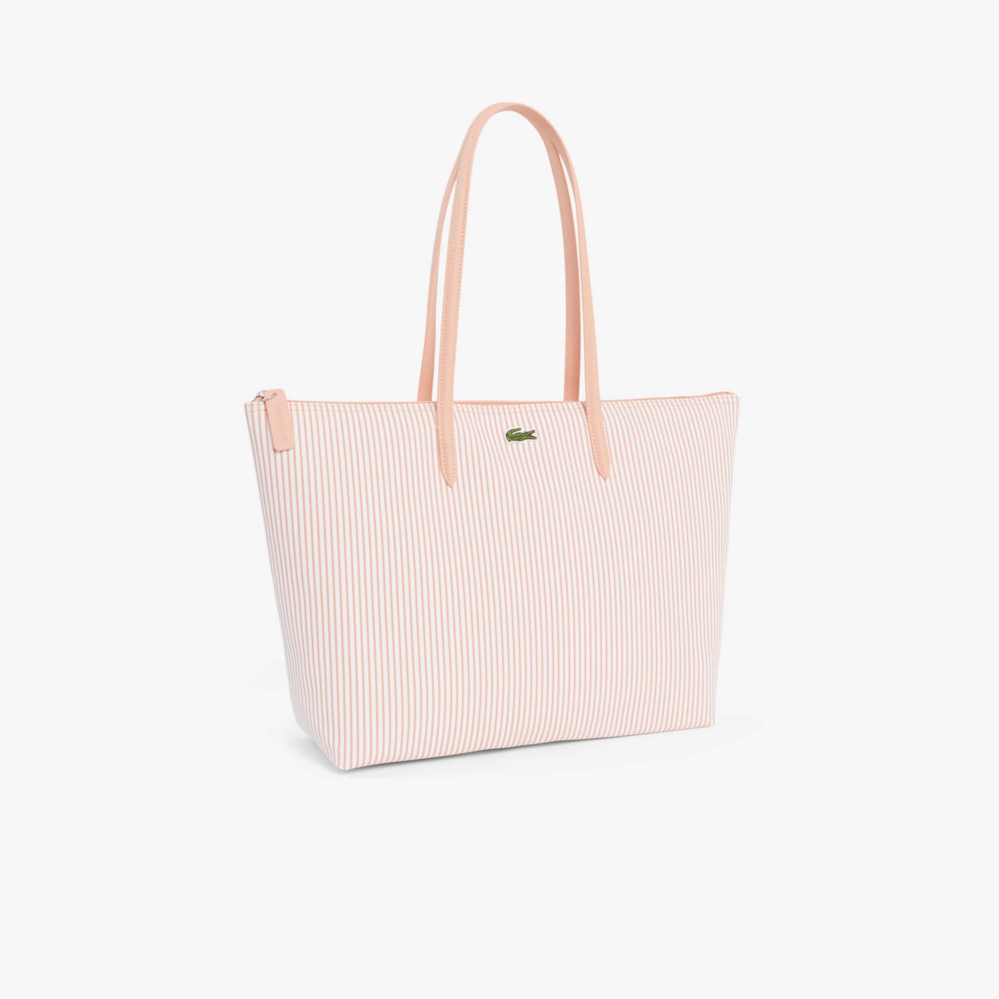 Large Striped Concept Tote - BLANC MIAMI