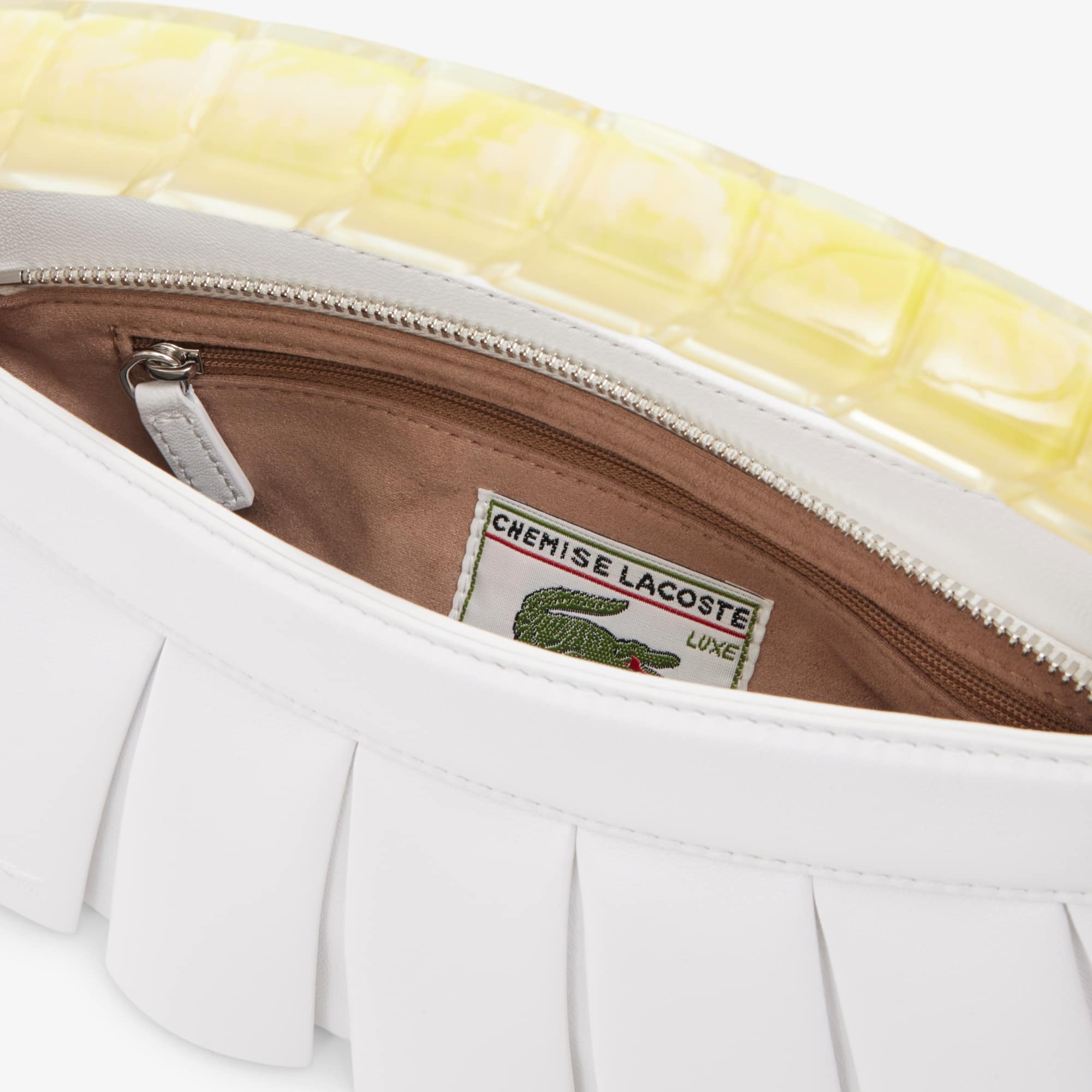 Runway H Lenglen Leather Bag - Bright white