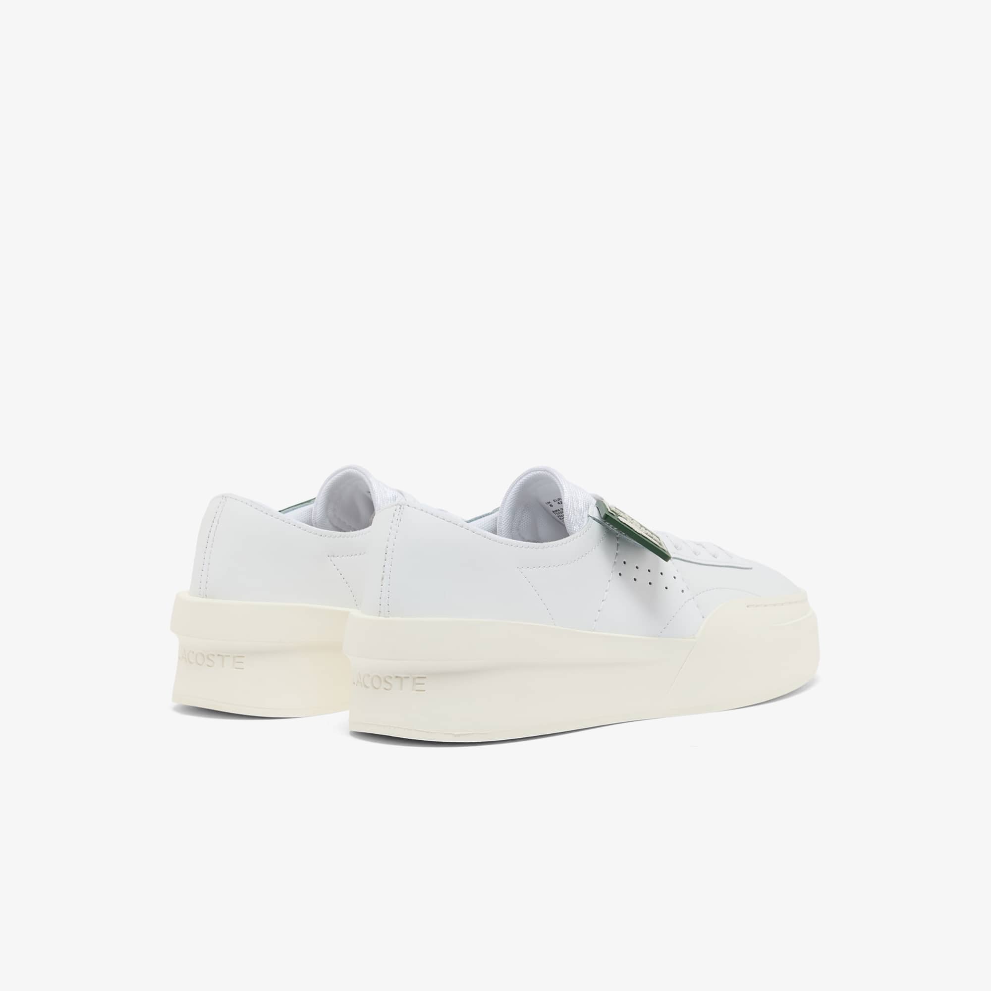 Men's Aura Club Leather Sneakers - WHT/OFF WHT
