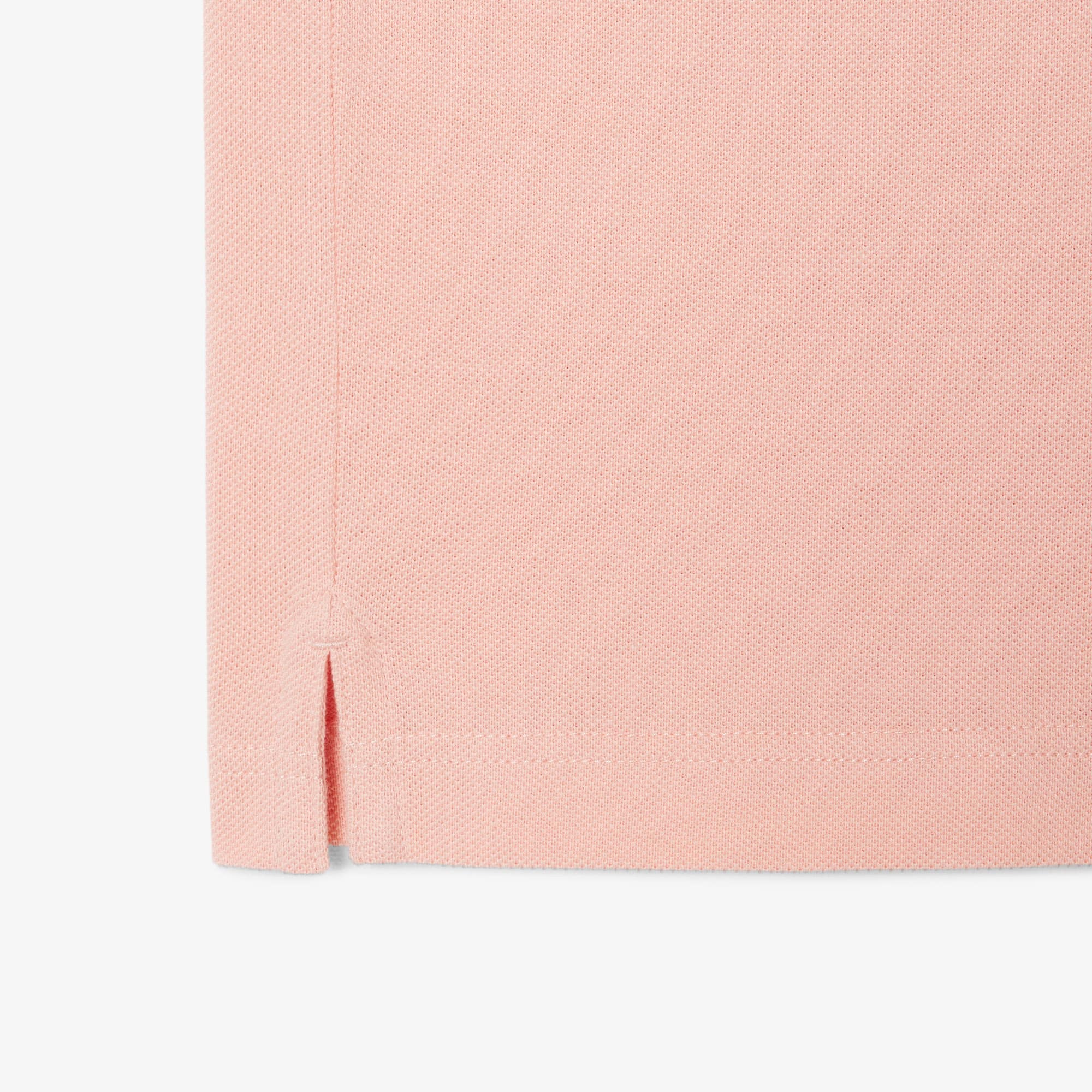 Men's Slim Fit Piqué Polo - Rose