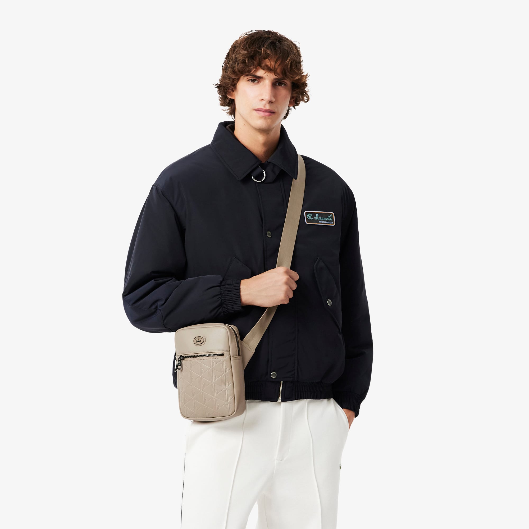 Monogram Satchel - SIMPLY TAUPE
