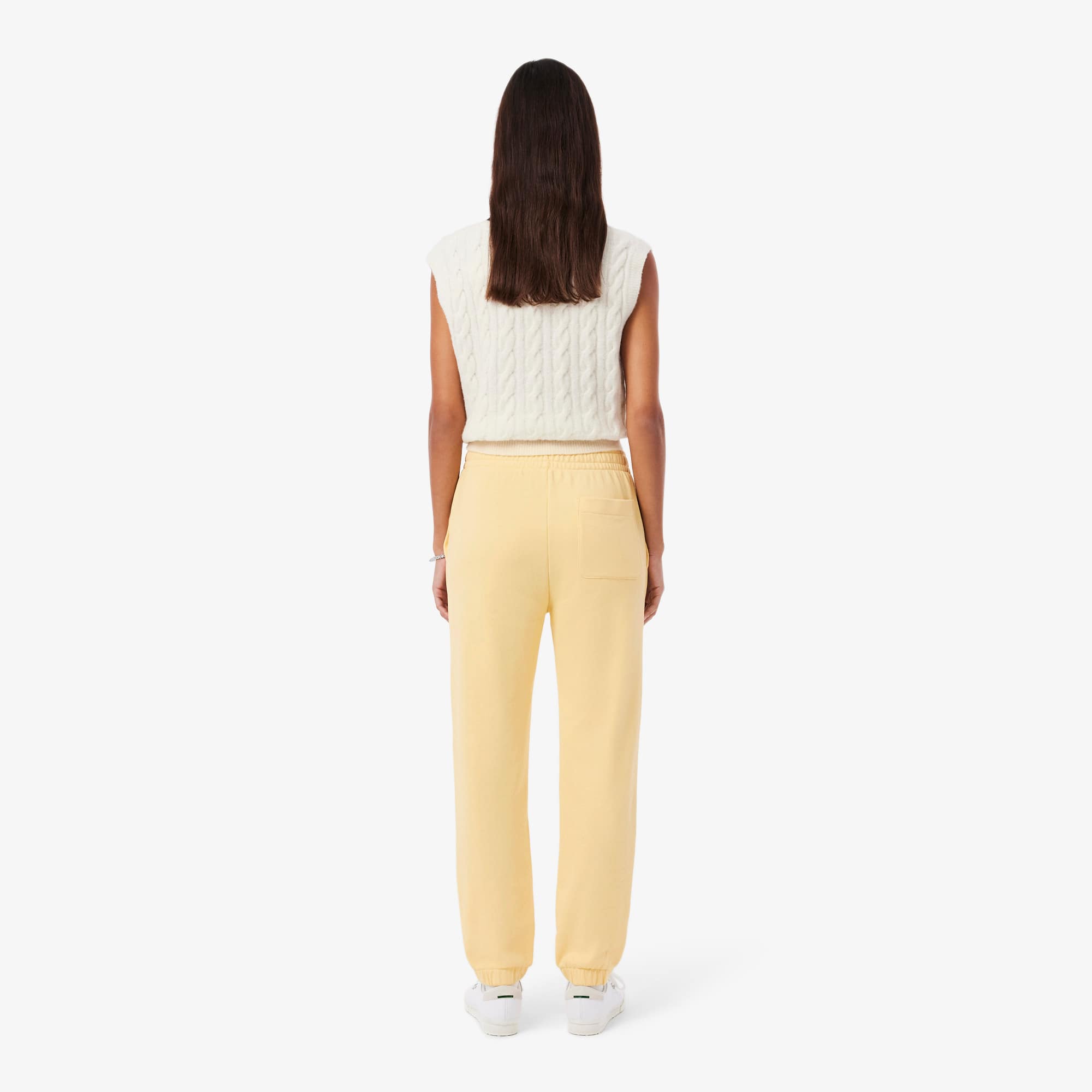 Women's Straight Fit Logo Sweatpants - Yellow