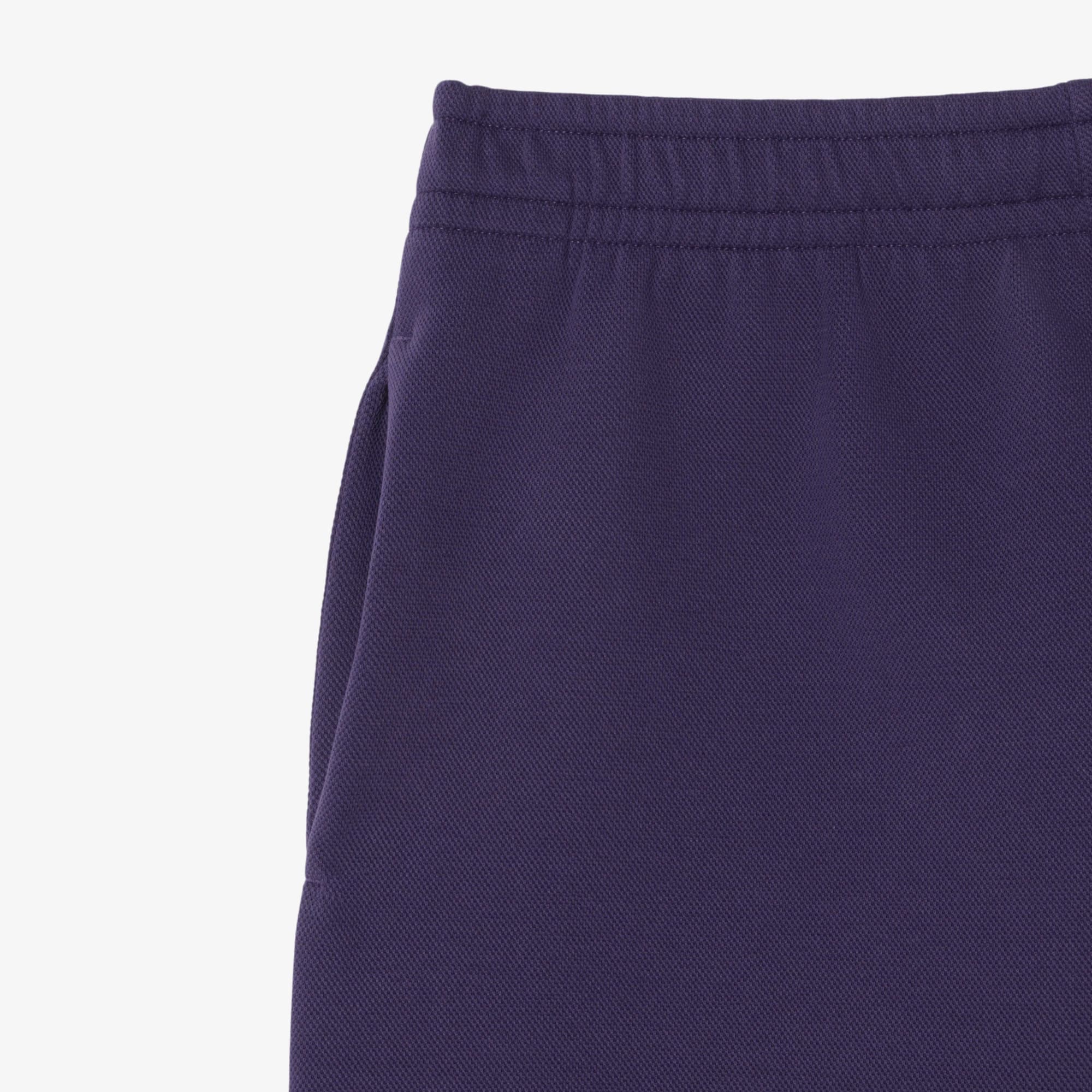 Women's Double Face Piqué Shorts - Purple