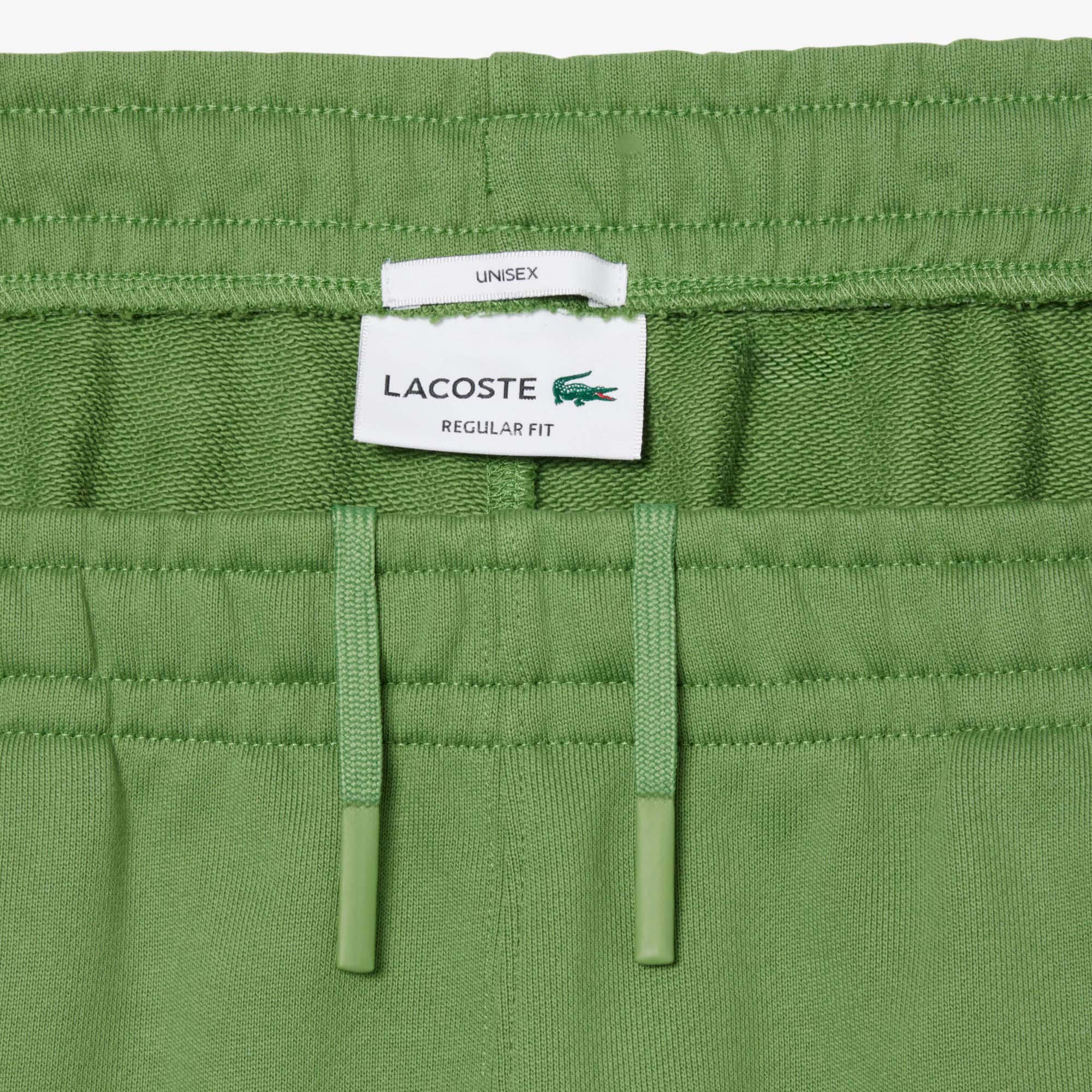 Regular Fit Fleece Shorts - Green