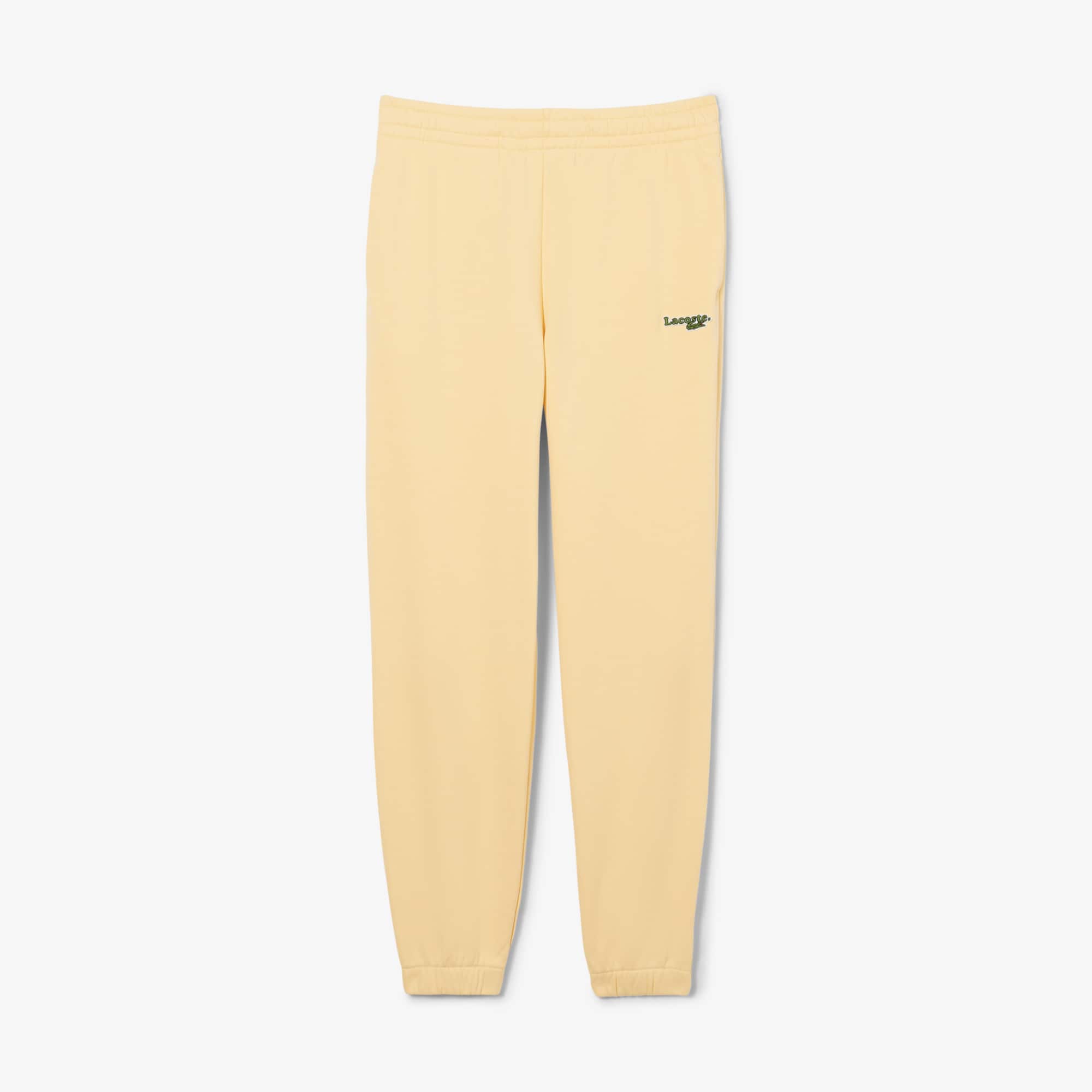 Women's Straight Fit Logo Sweatpants - Yellow