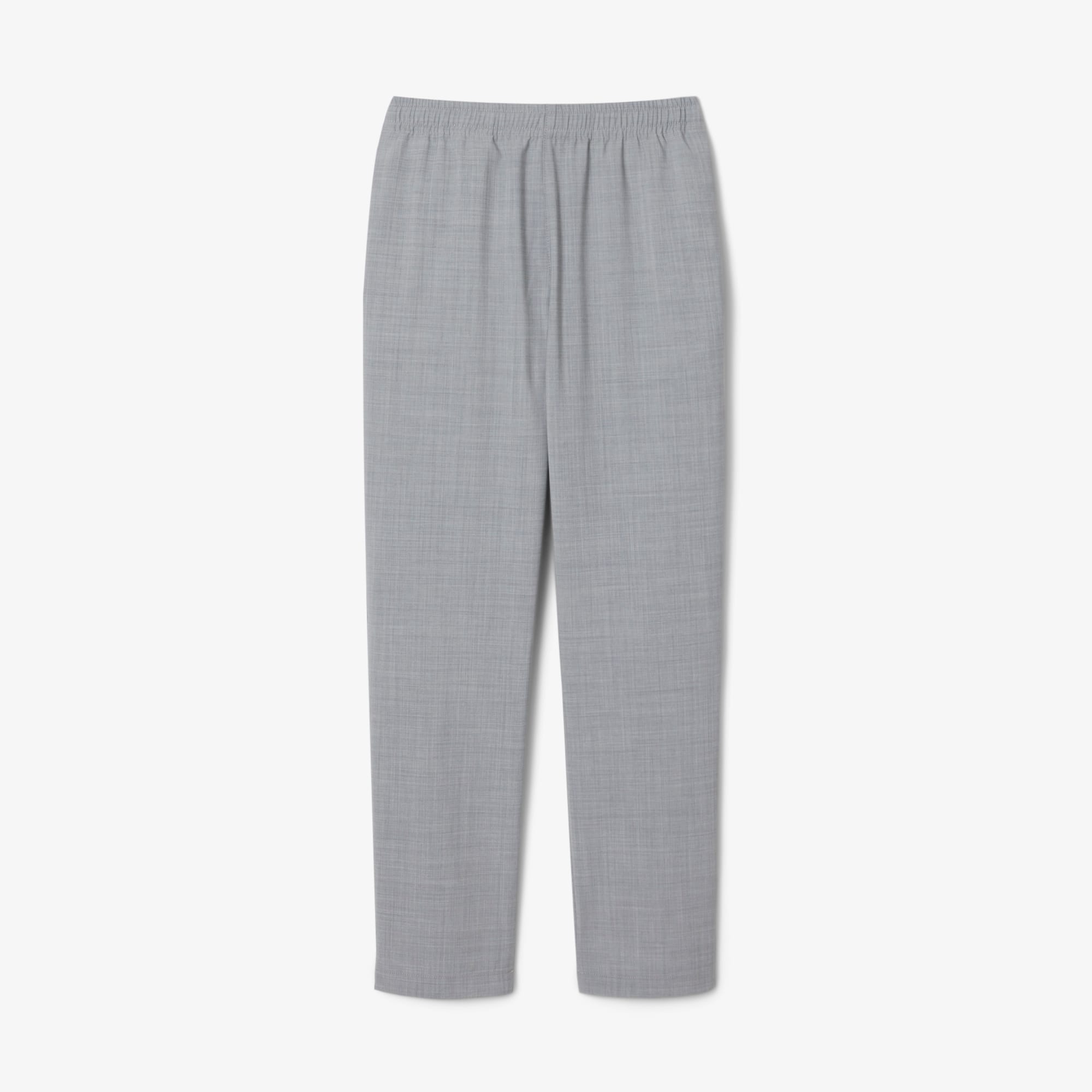 Men's Regular Fit Wool Flannel Chino Pants - Light Grey