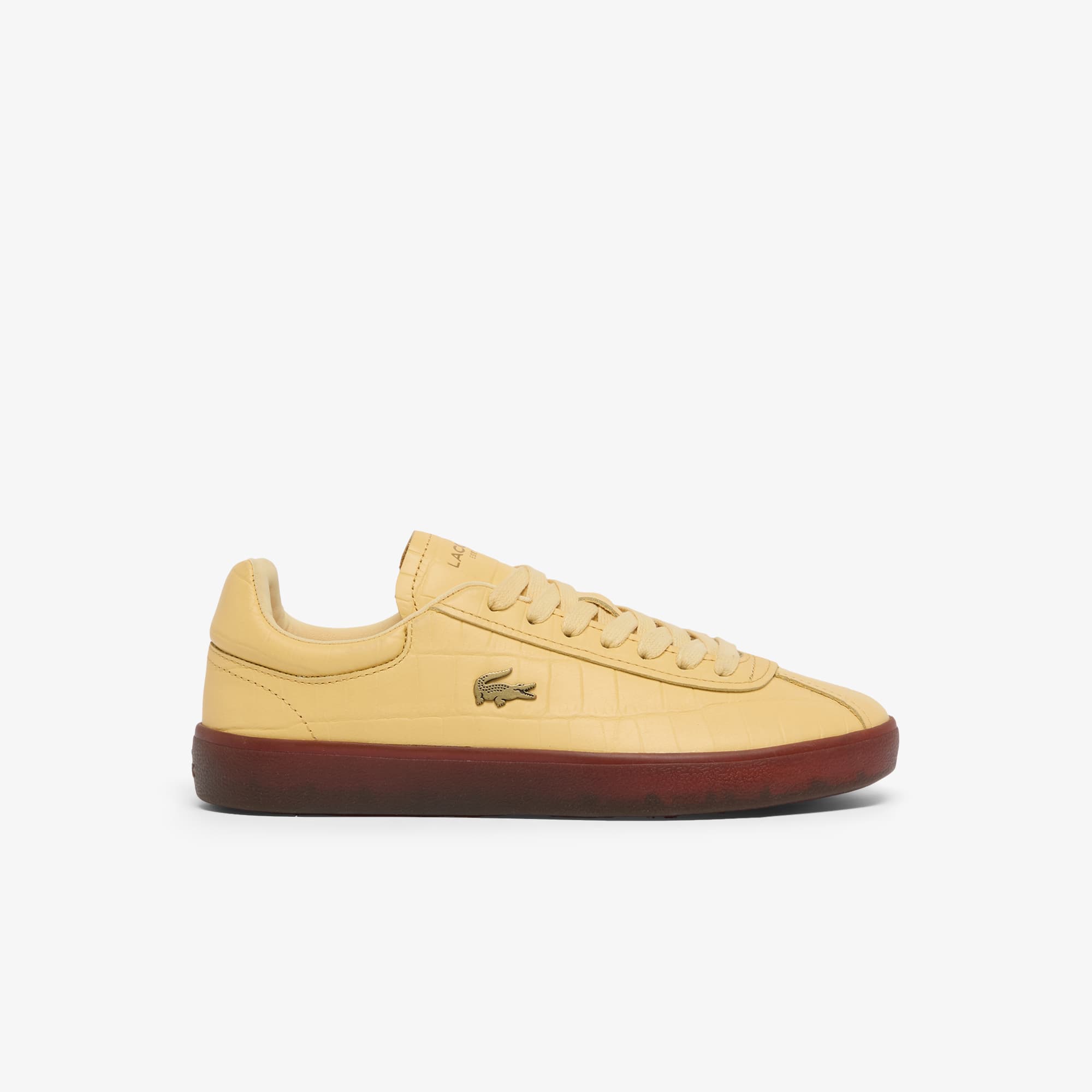 Women's Baseshot Leather Sneakers - NAT/GUM