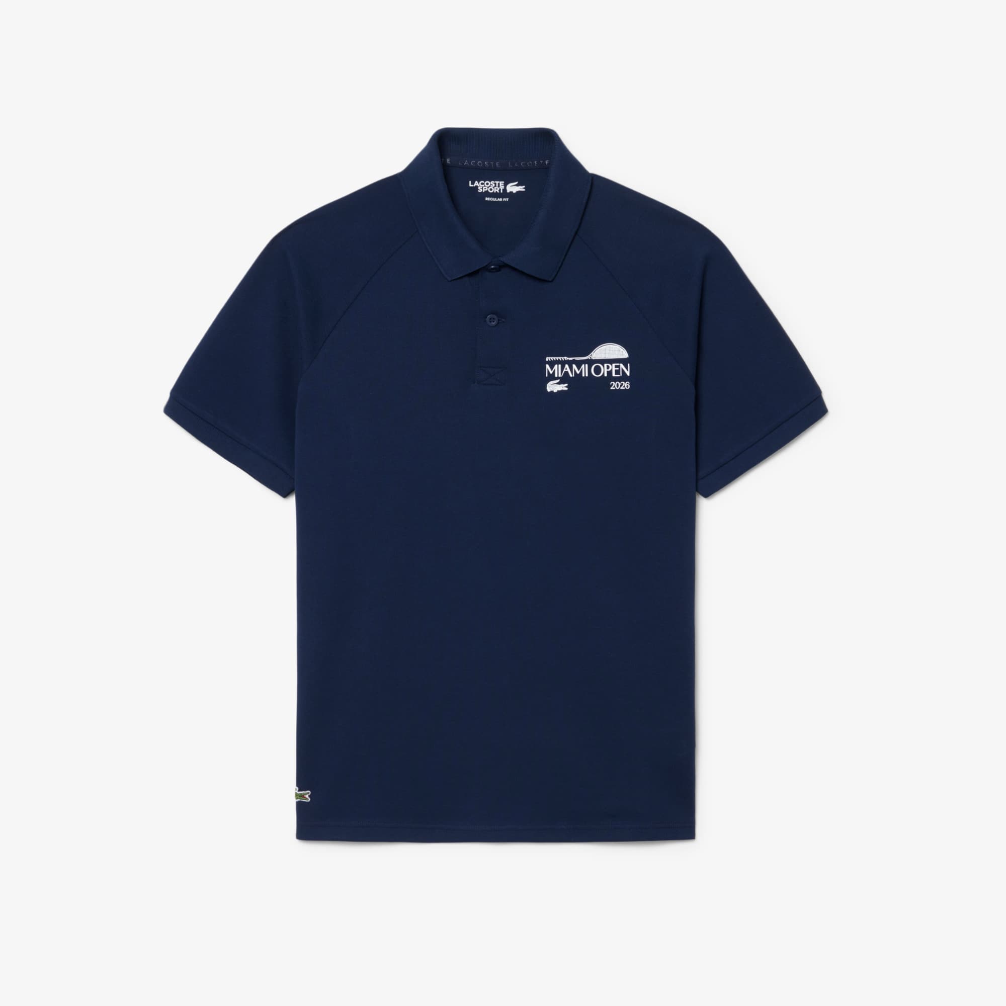 Miami Open Edition Petit Piqué Polo - Navy Blue