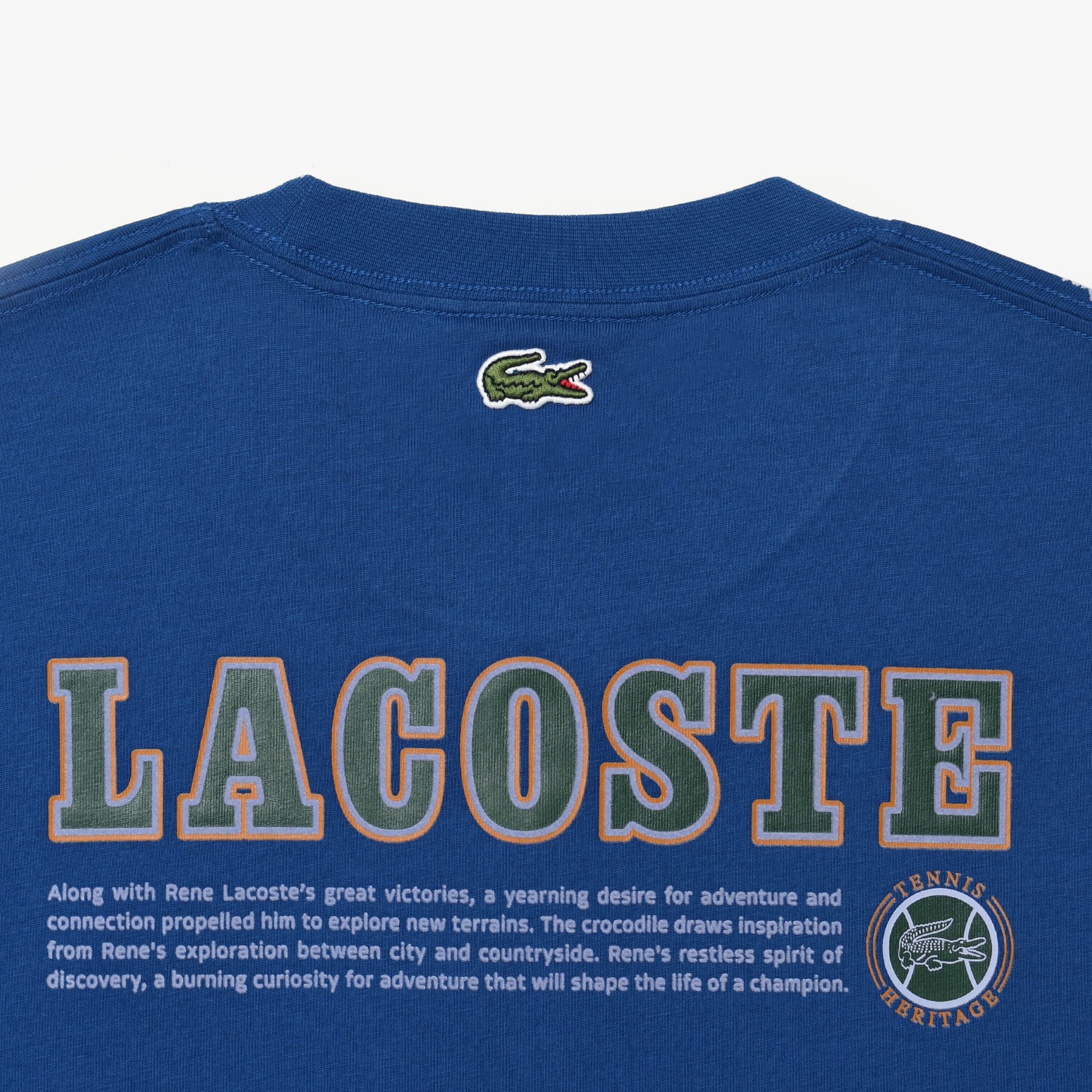 Men's Multi Print Jersey T-Shirt - Blue