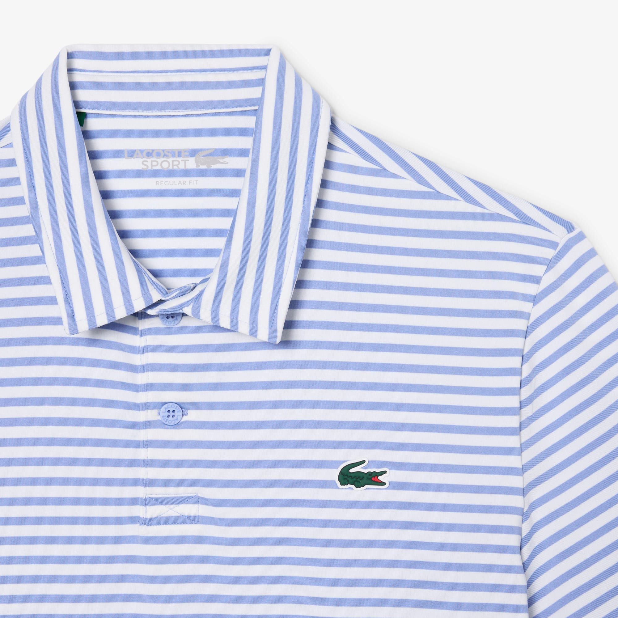 Men's Regular Fit UV Protect Golf Polo - Purple / White