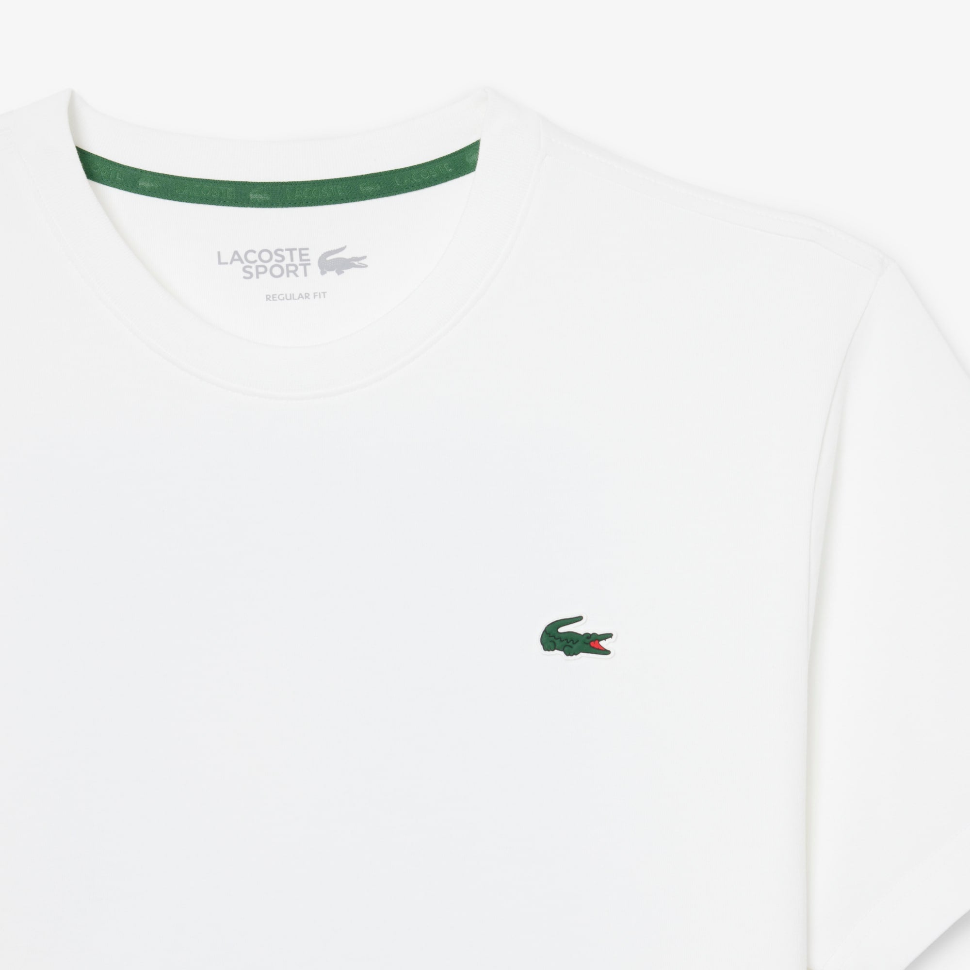 Ultra Dry Printed Tennis T-Shirt - White