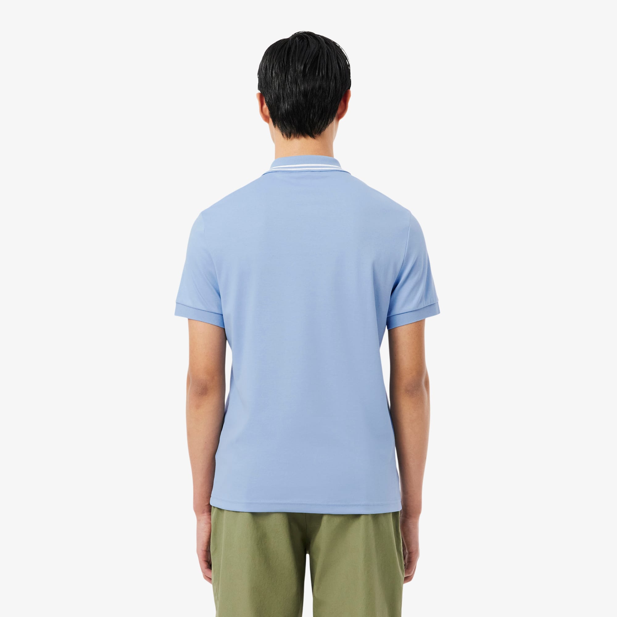 Men's Regular Fit Pima Cotton Polo - Light Blue