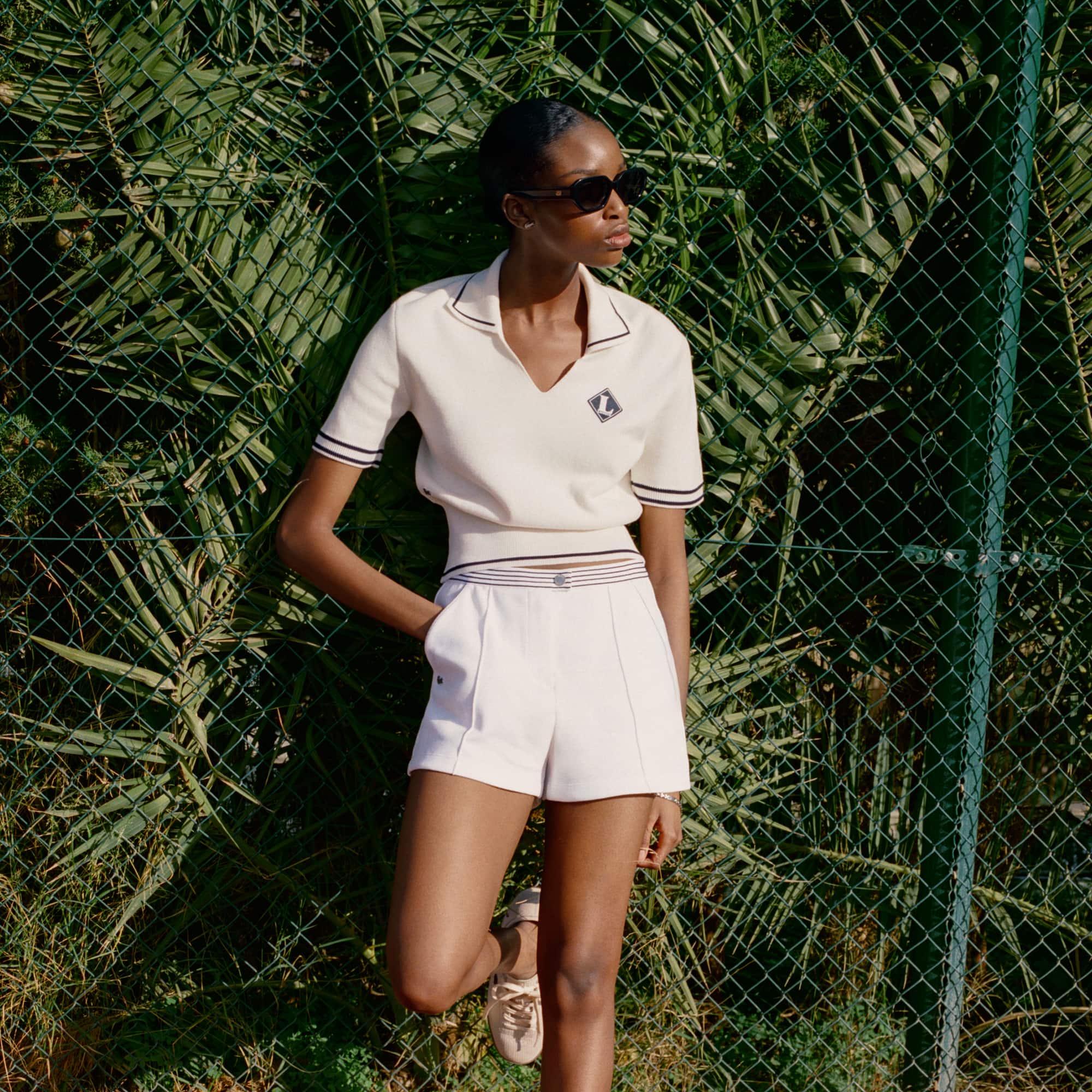Made In France Cotton Polo - White