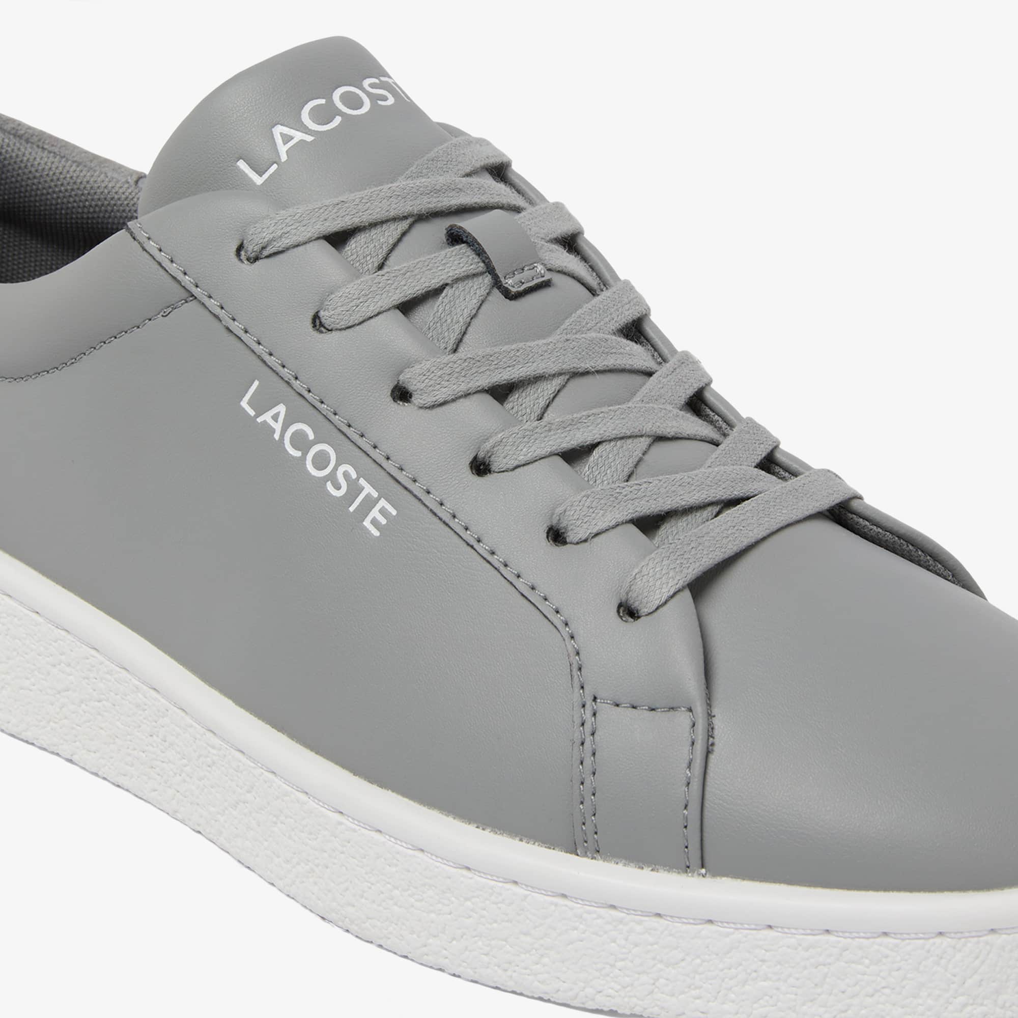 Men's Courtderby Leather Sneakers - GRY/WHT