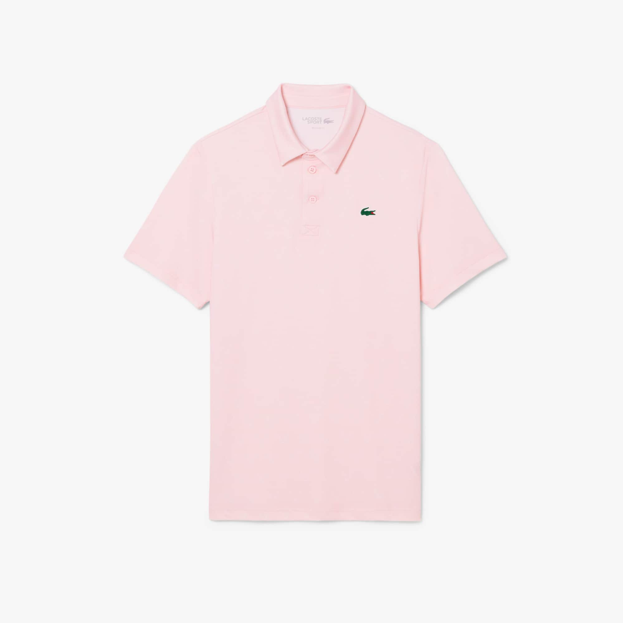 Regular Fit Printed Golf Polo - Light Pink / White