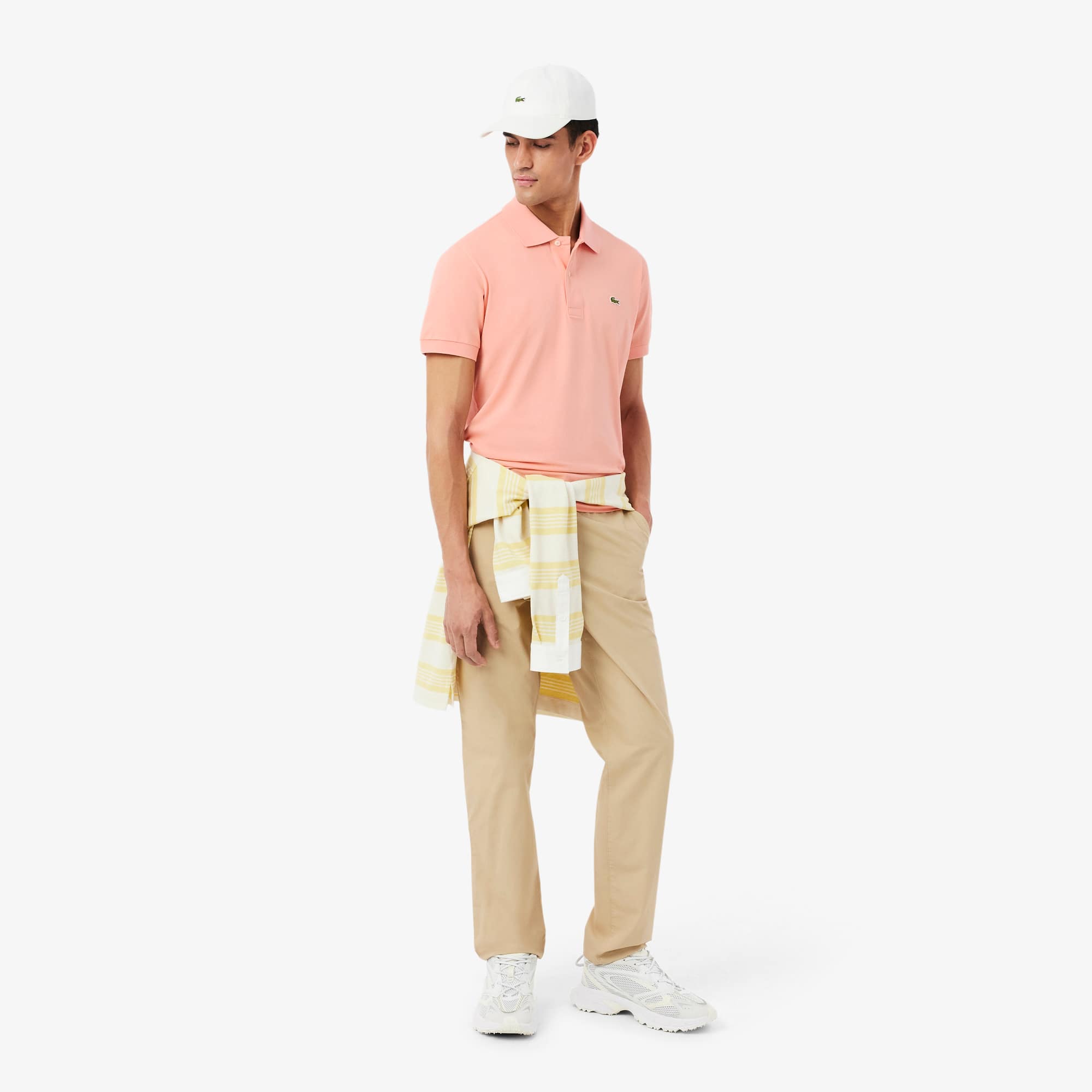 Men's Classic Fit LIGHT Piqué Polo - Rose