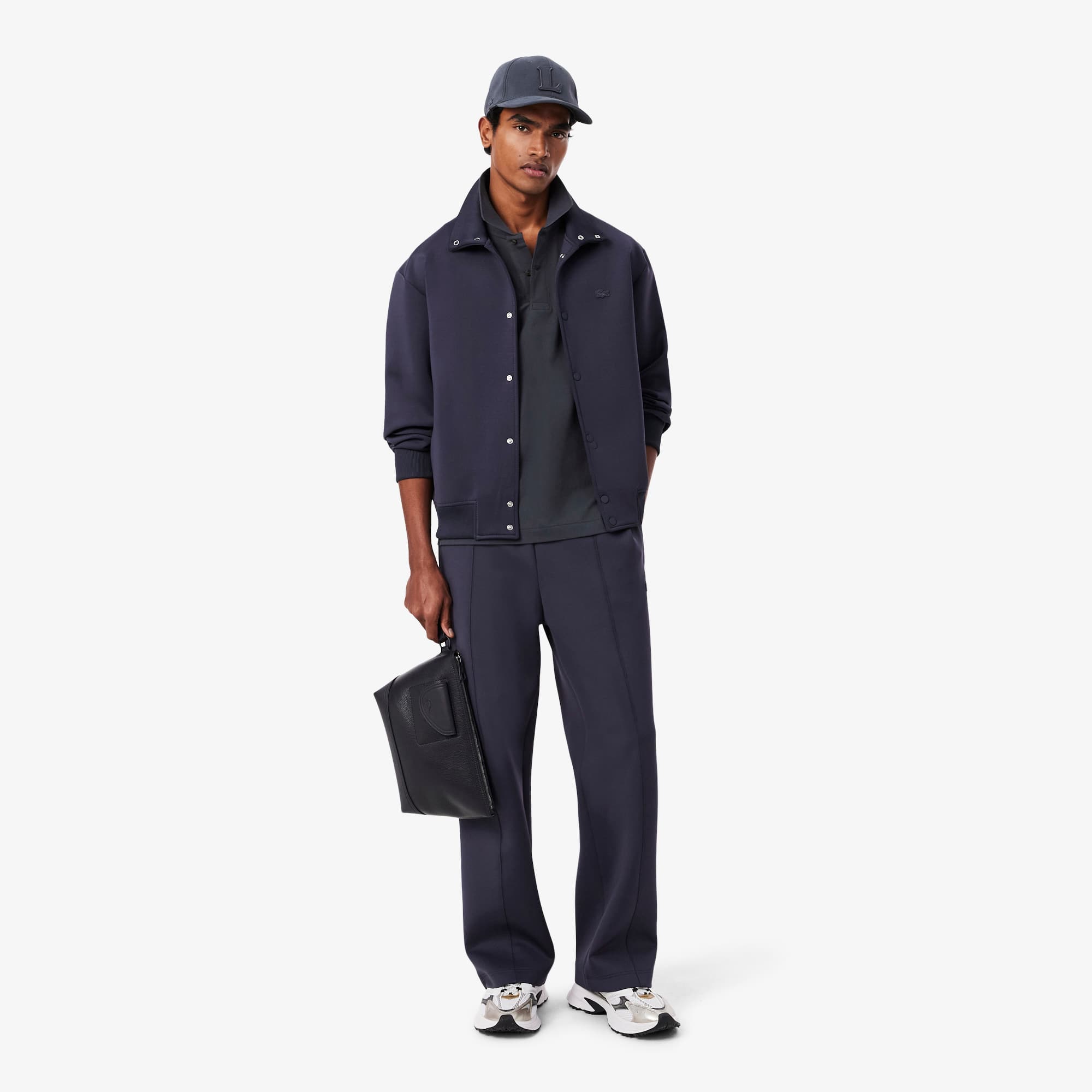 Men's Classic Fit LIGHT Piqué Polo - Dark Grey