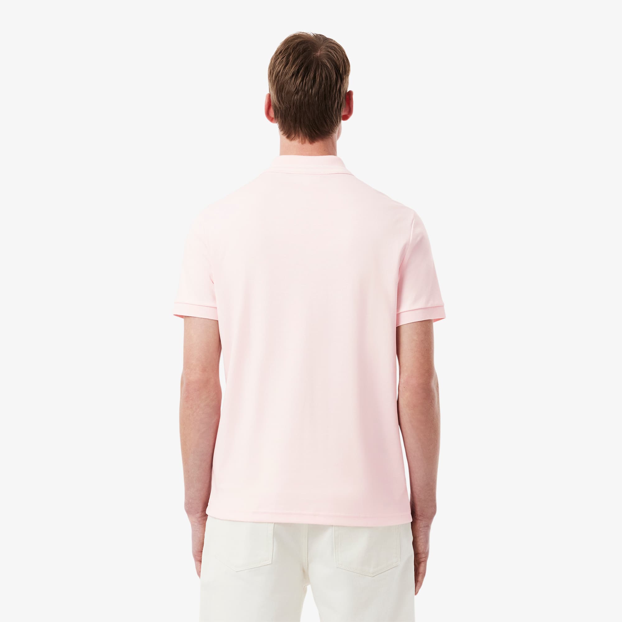 Men's Regular Fit Pima Cotton Polo - Light Pink