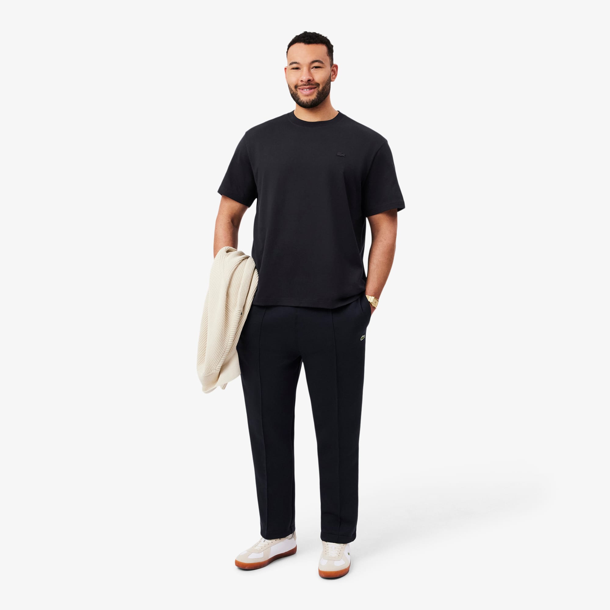 Printed Jersey T-Shirt - Black